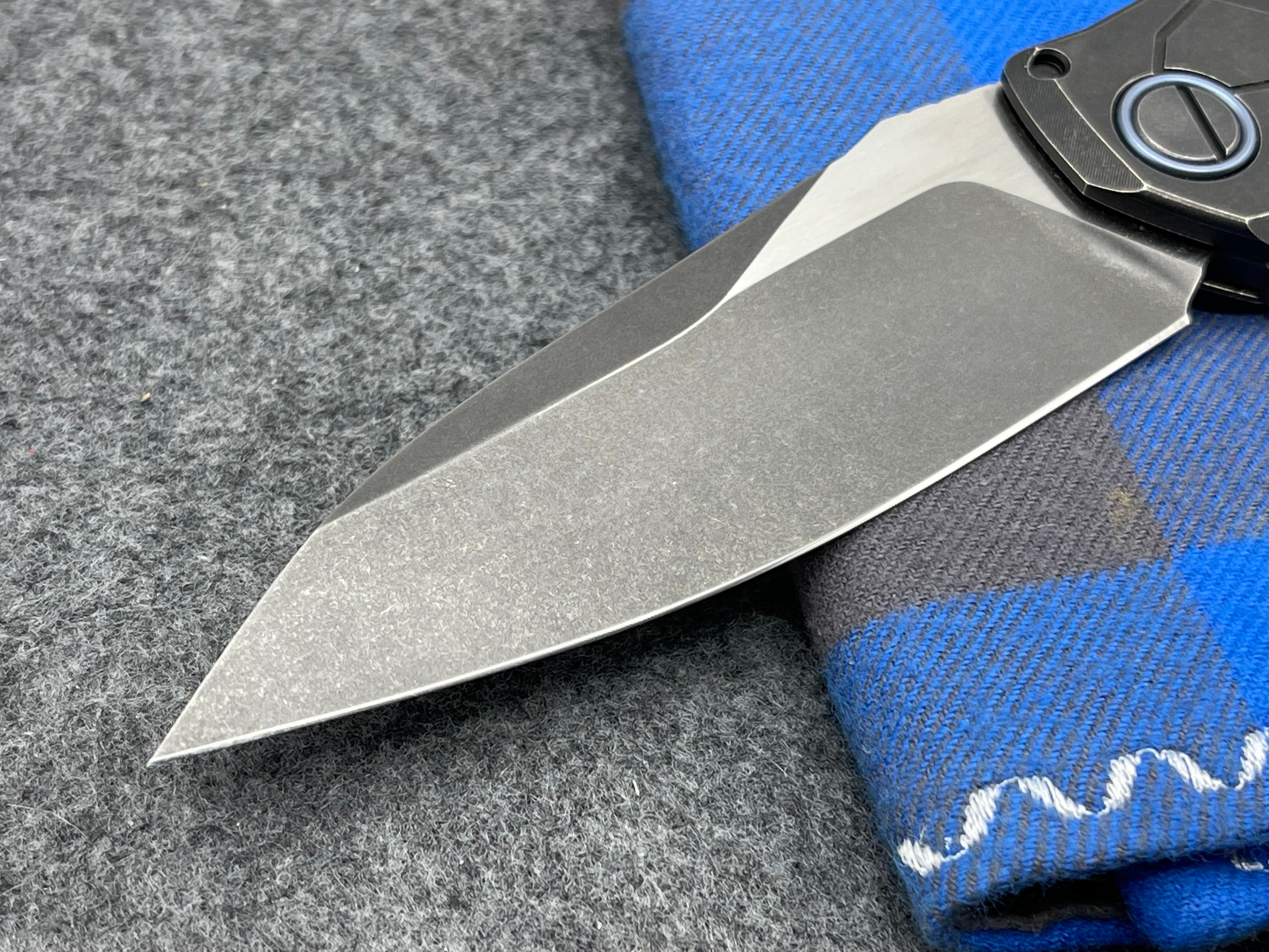 Custom Knife Factory CKF T15 M398 Black Return