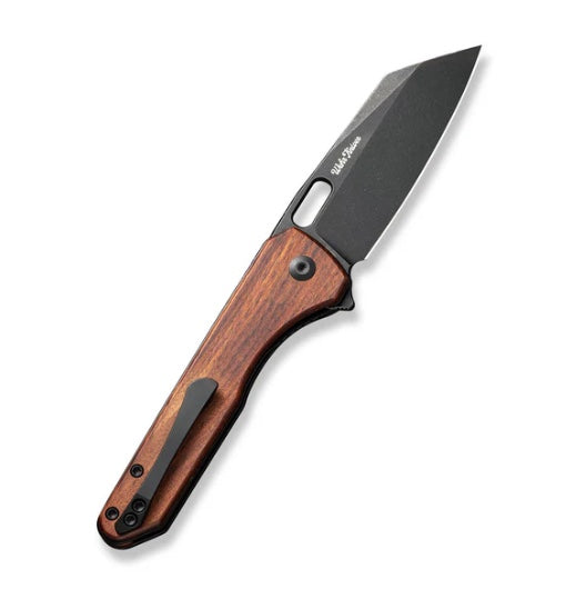 Civivi Nugz Guibourtia Wood Handles w/ Stonewash 14C28N C23060-3