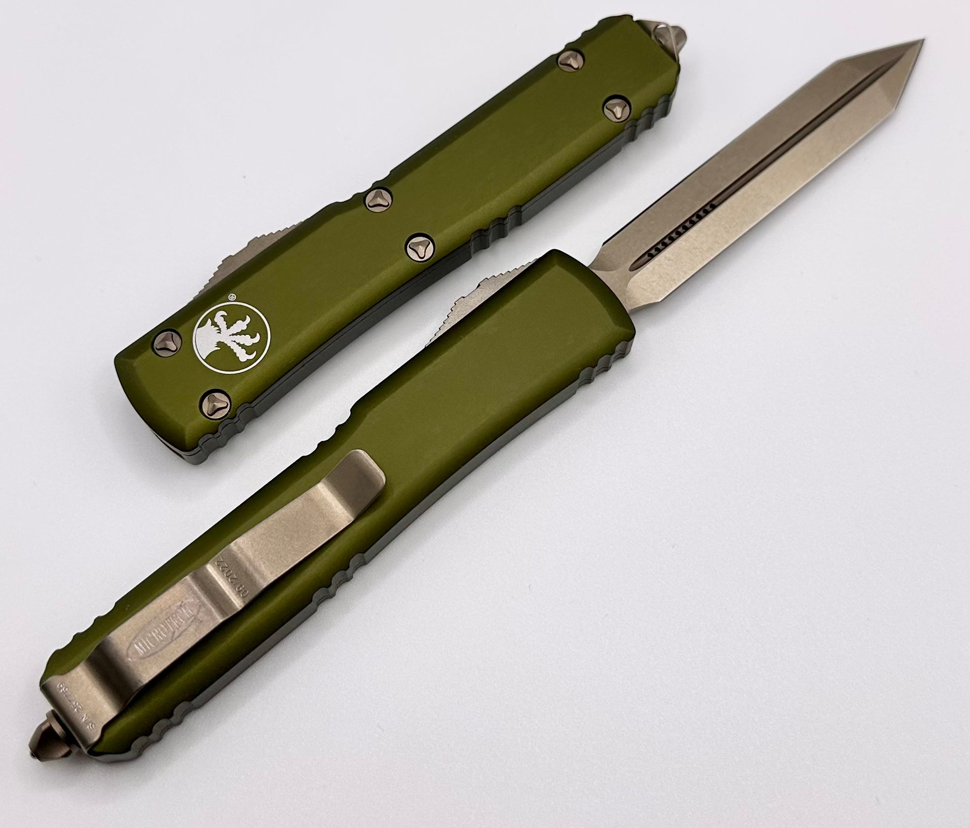 Microtech Ultratech Spartan Bronze Standard & OD Green 223-13OD