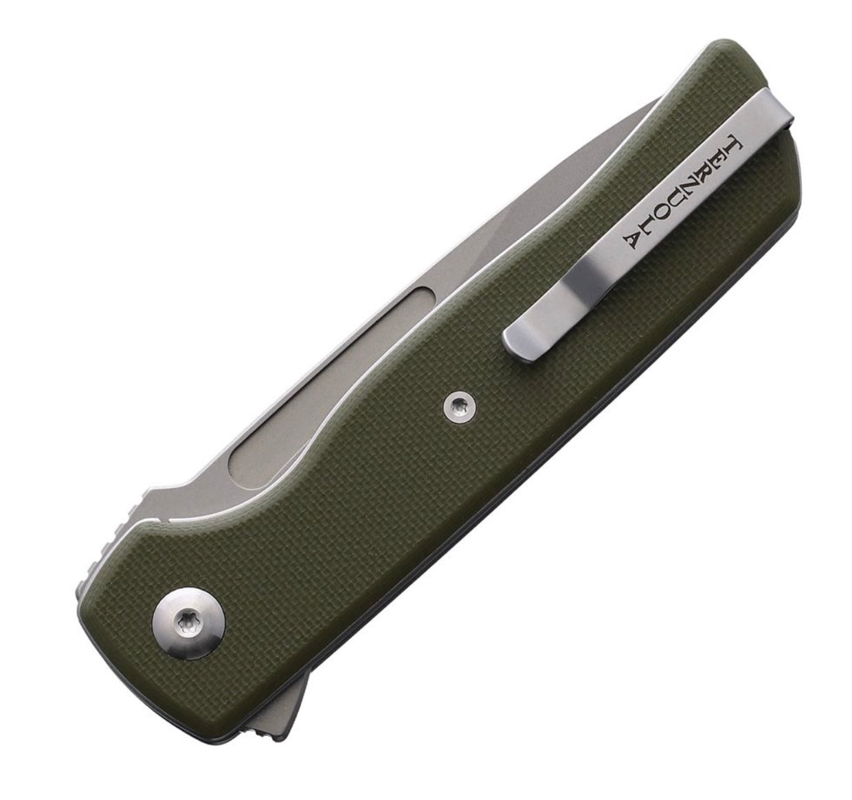 Terzuola Knives ATCF Lite OD Green G-10 Linerlock w/ Stonewash Nitro-V FF010GS