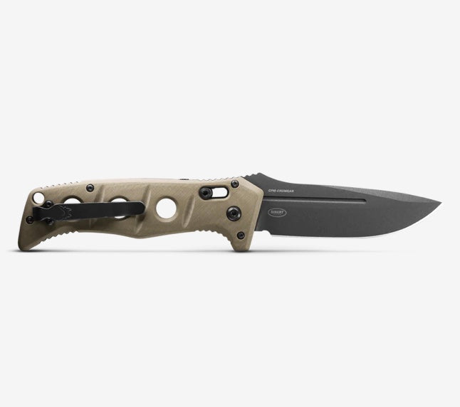 Benchmade Adamas Desert Tan G10 & Cruwear 2750GY-3