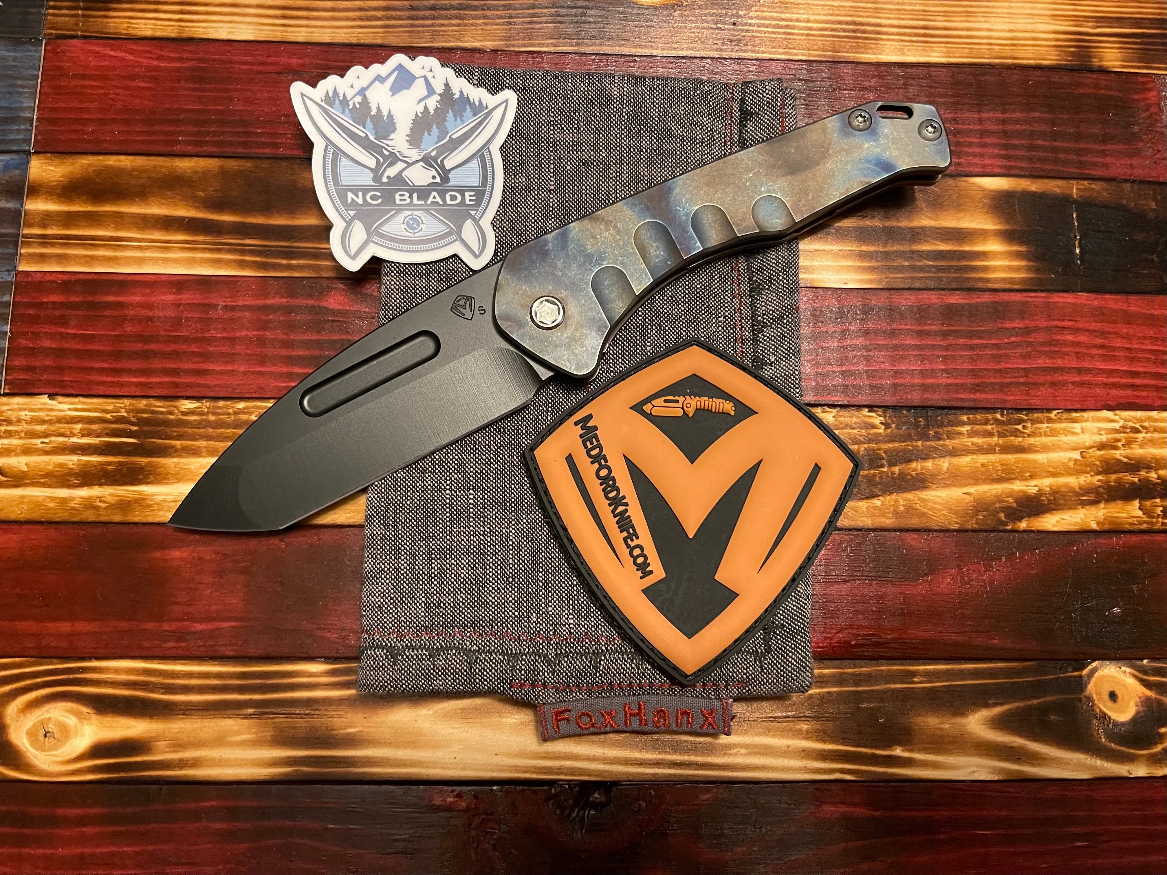 Medford Praetorian Slim Tanto PVD S35VN Flamed Bronze