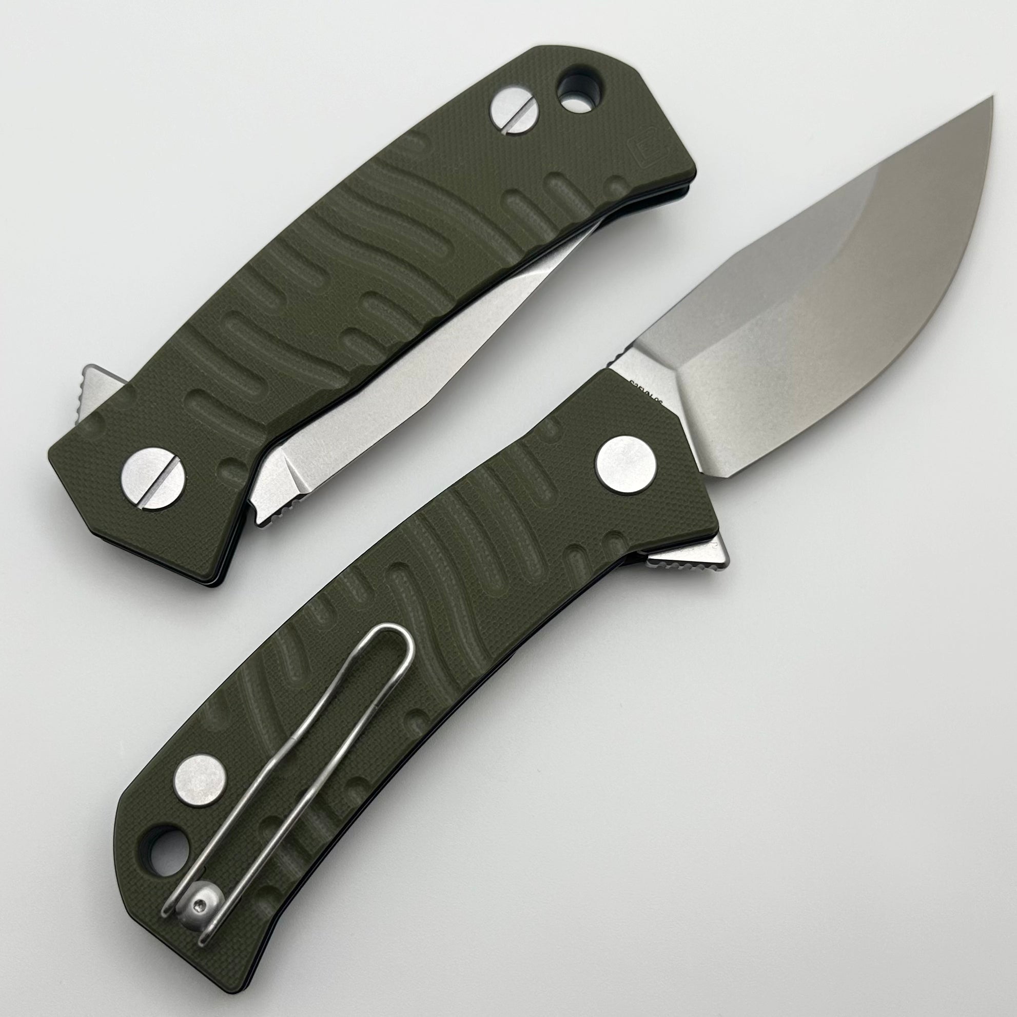 Custom Knife Factory - Echo Um Green G-10 & CPM-S35VN