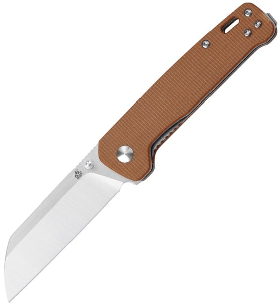 QSP Penguin Tan Micarta D2 QS130-J