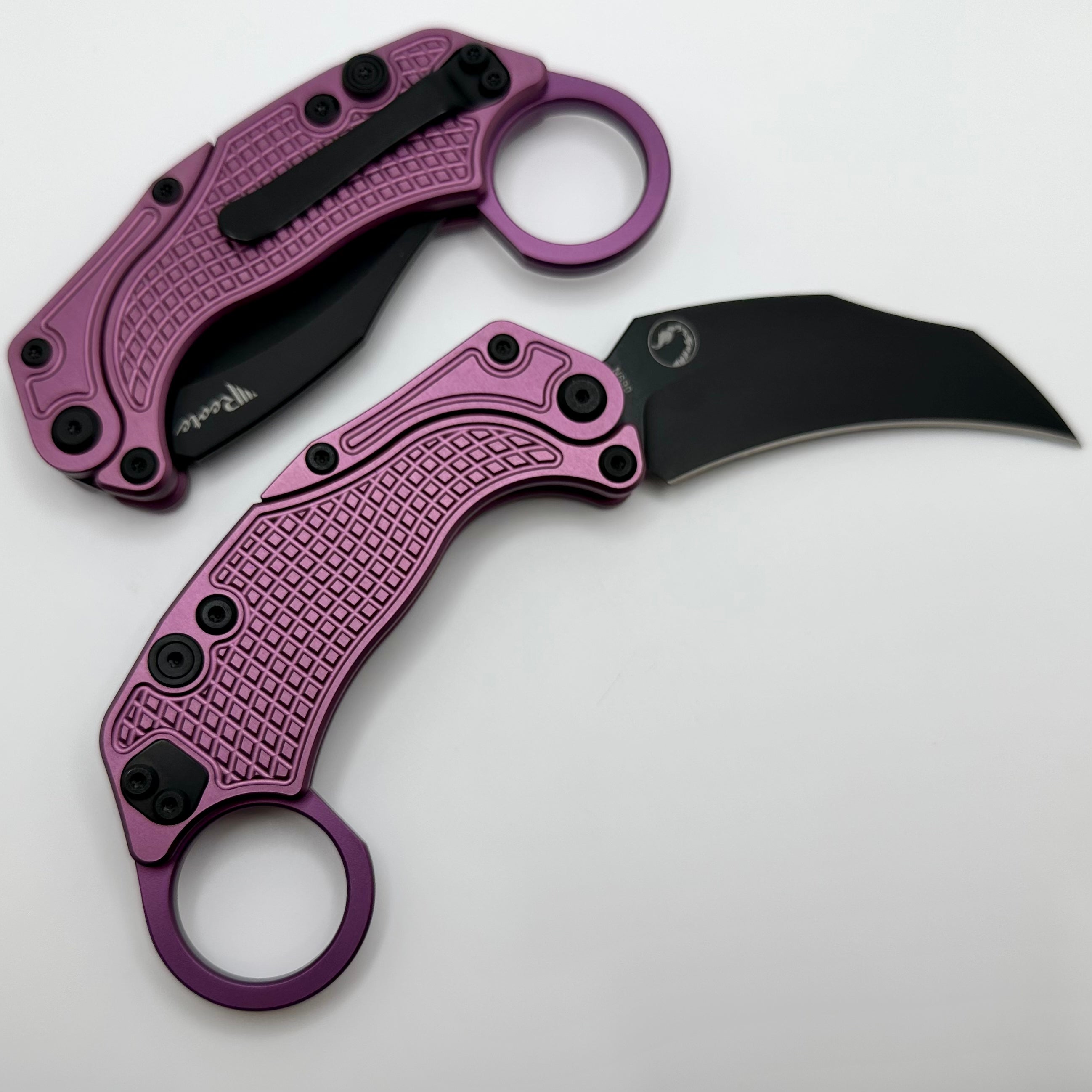 Reate EXO-K Aluminum Oxidized Purple w/ PVD N690