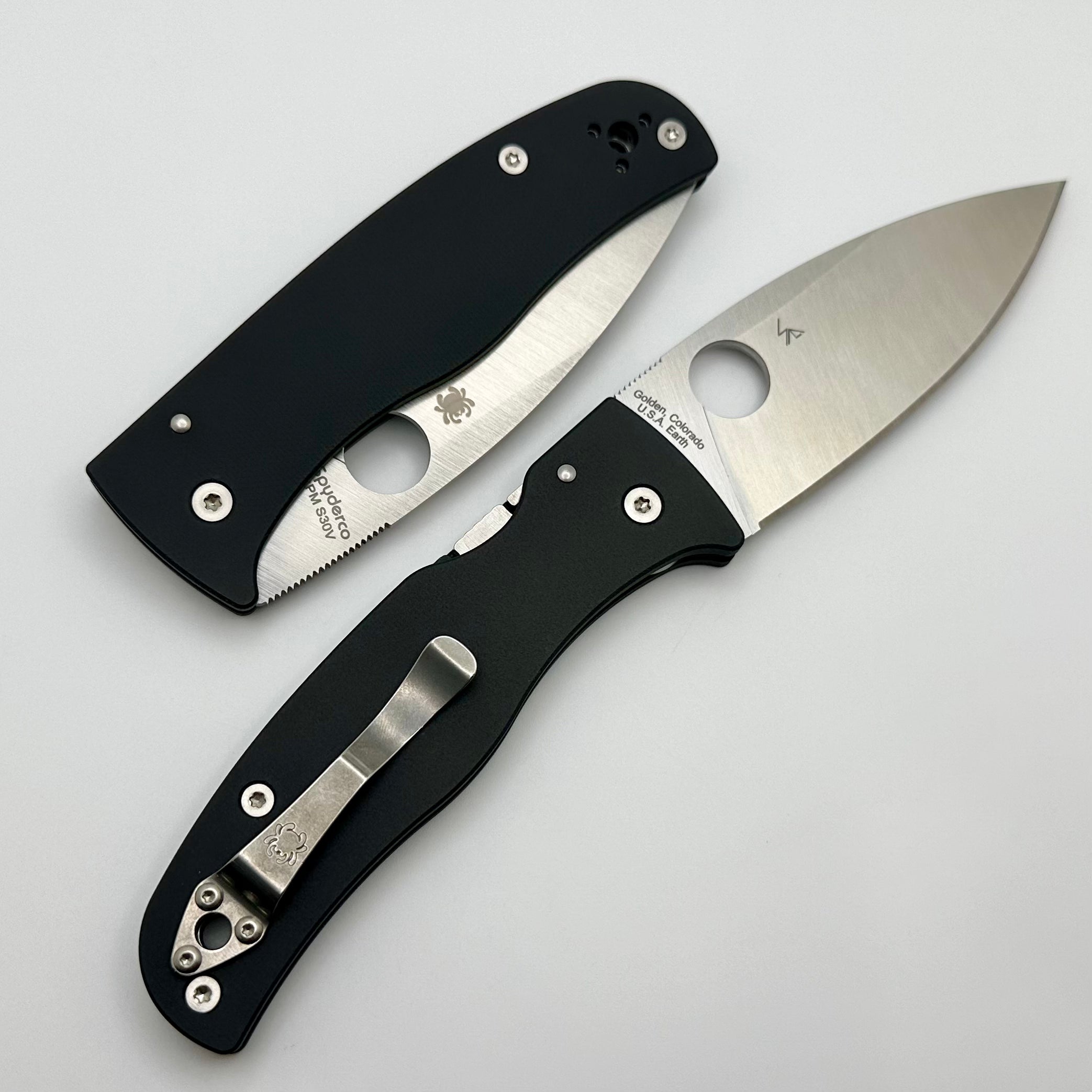 Spyderco Bodacious Black G-10 & CPM-S30V C263GP