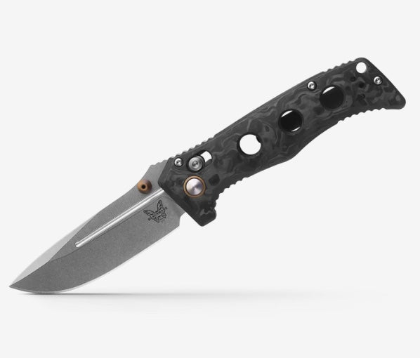 Benchmade Mini Adamas Marbled Carbon Fiber & MagnaCut 273-03