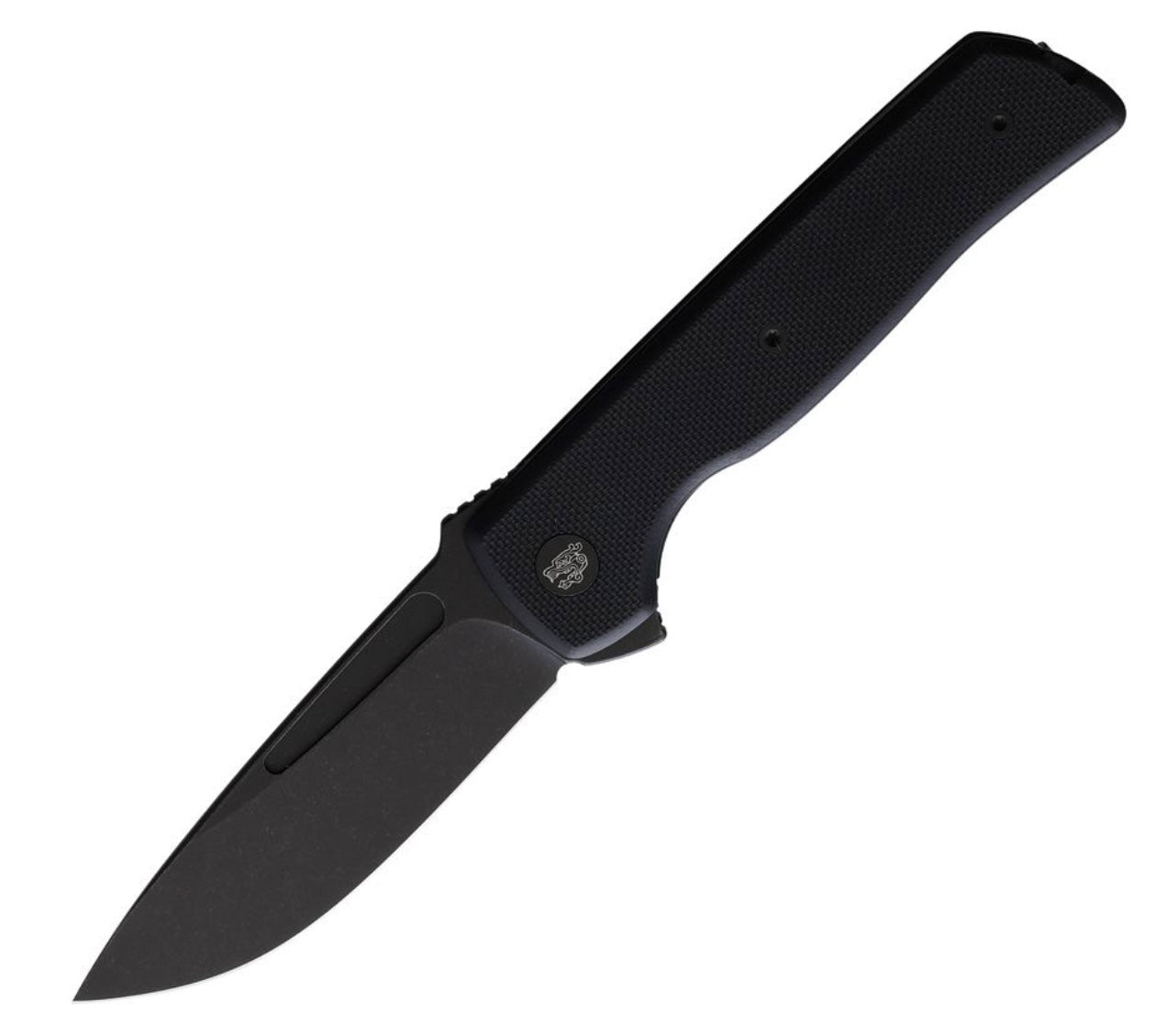 Terzuola Knives ATCF Lite Black G-10 Linerlock w/ Black Nitro-V FF010BB