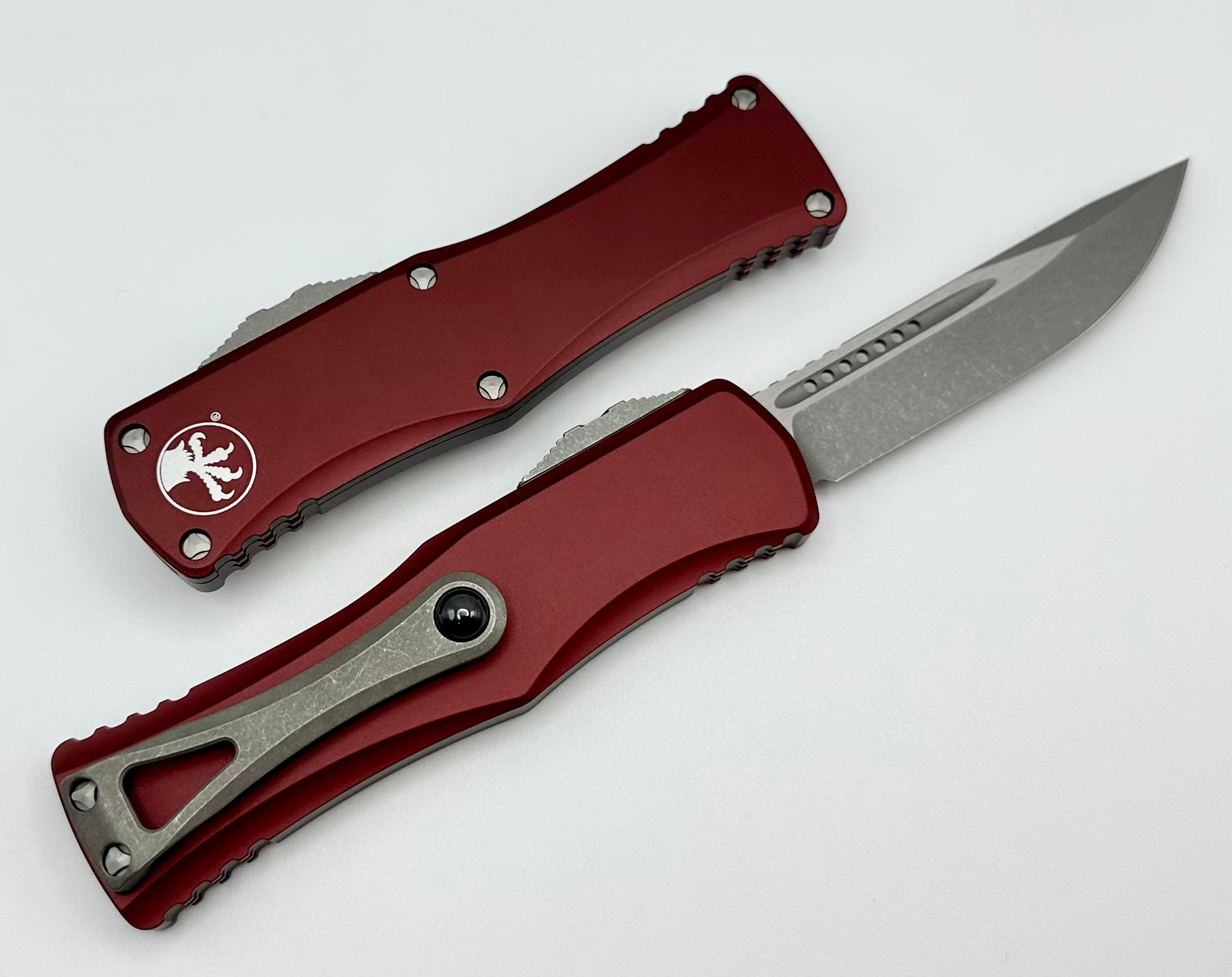 Microtech Hera Single Edge Apocalyptic Standard & Merlot 703-10APMR