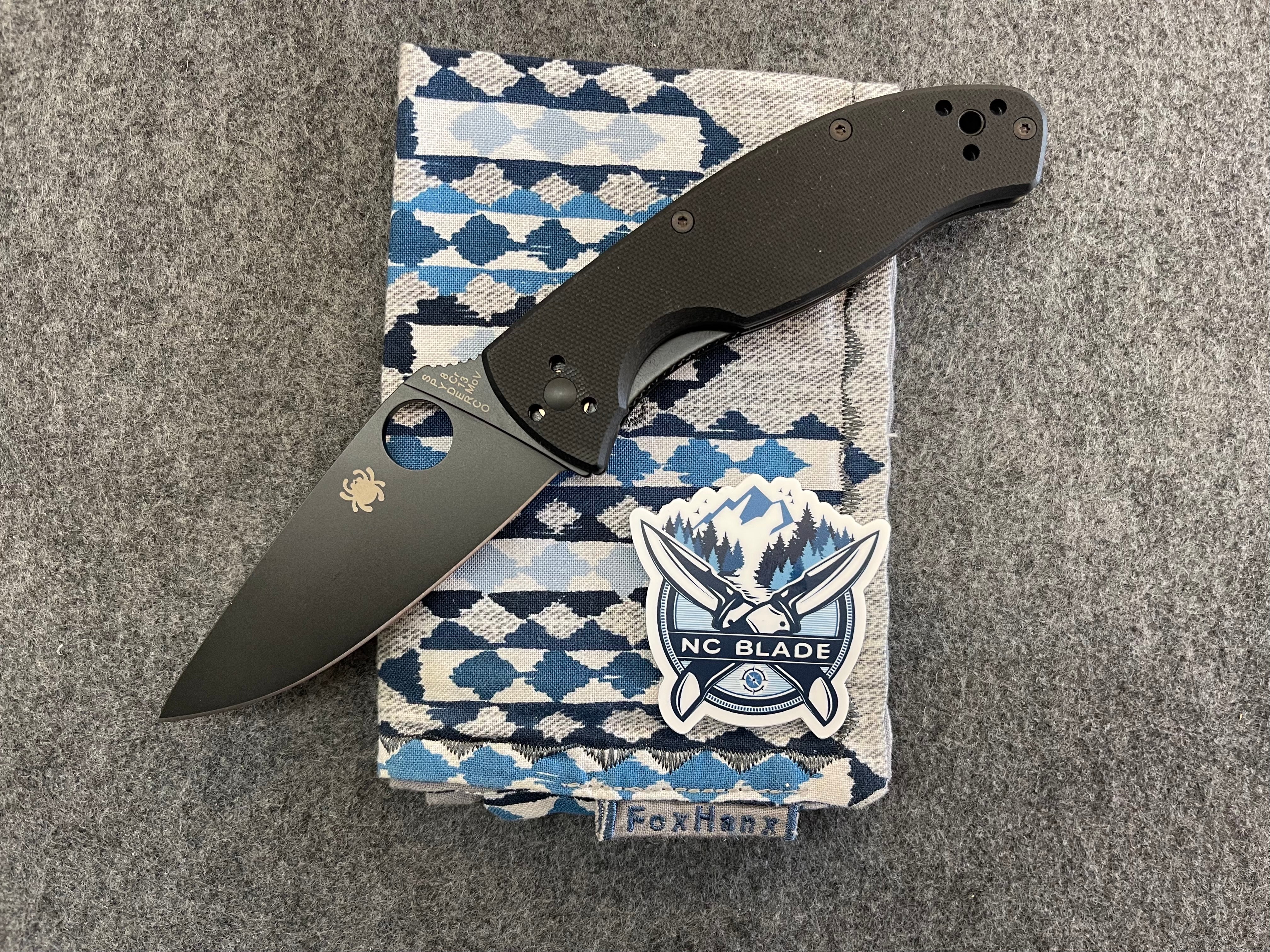 Spyderco Tenacious G-10 Black C122GBBKP