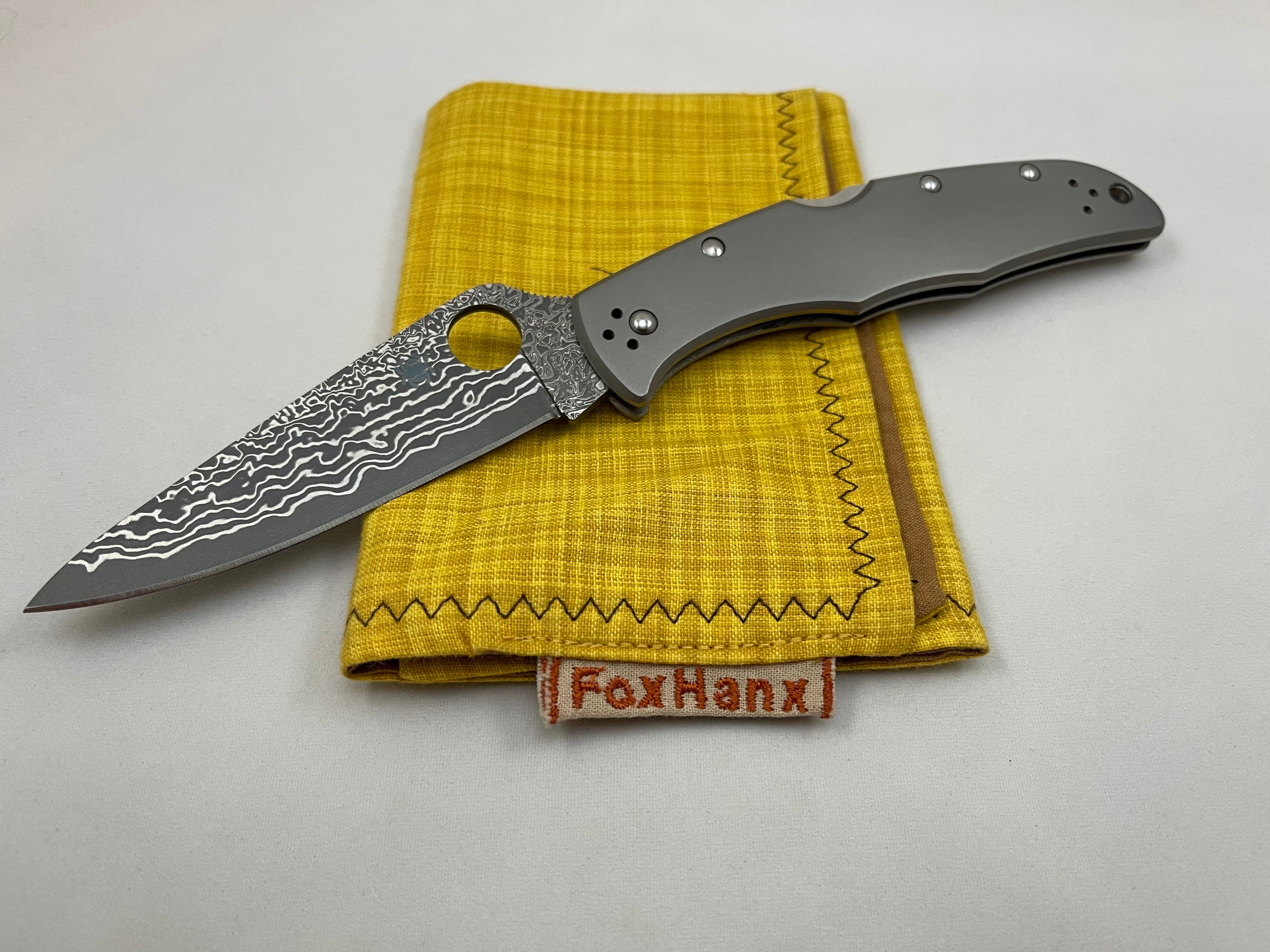 Spyderco Endura 4 Titanium & San Mai C10TIPD