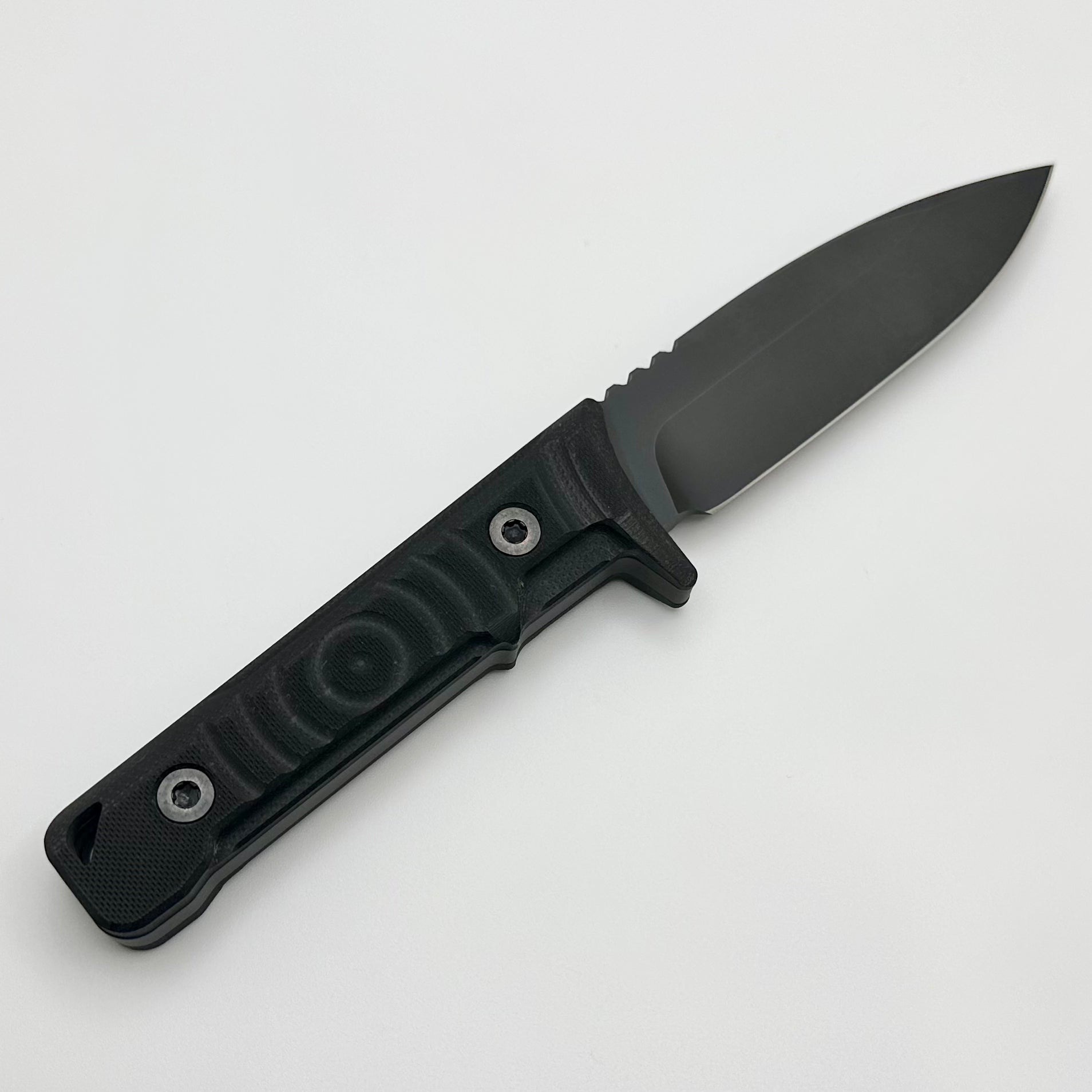 Medford Mizuchi Black G-10 & DLC 20CV Fixed Blade