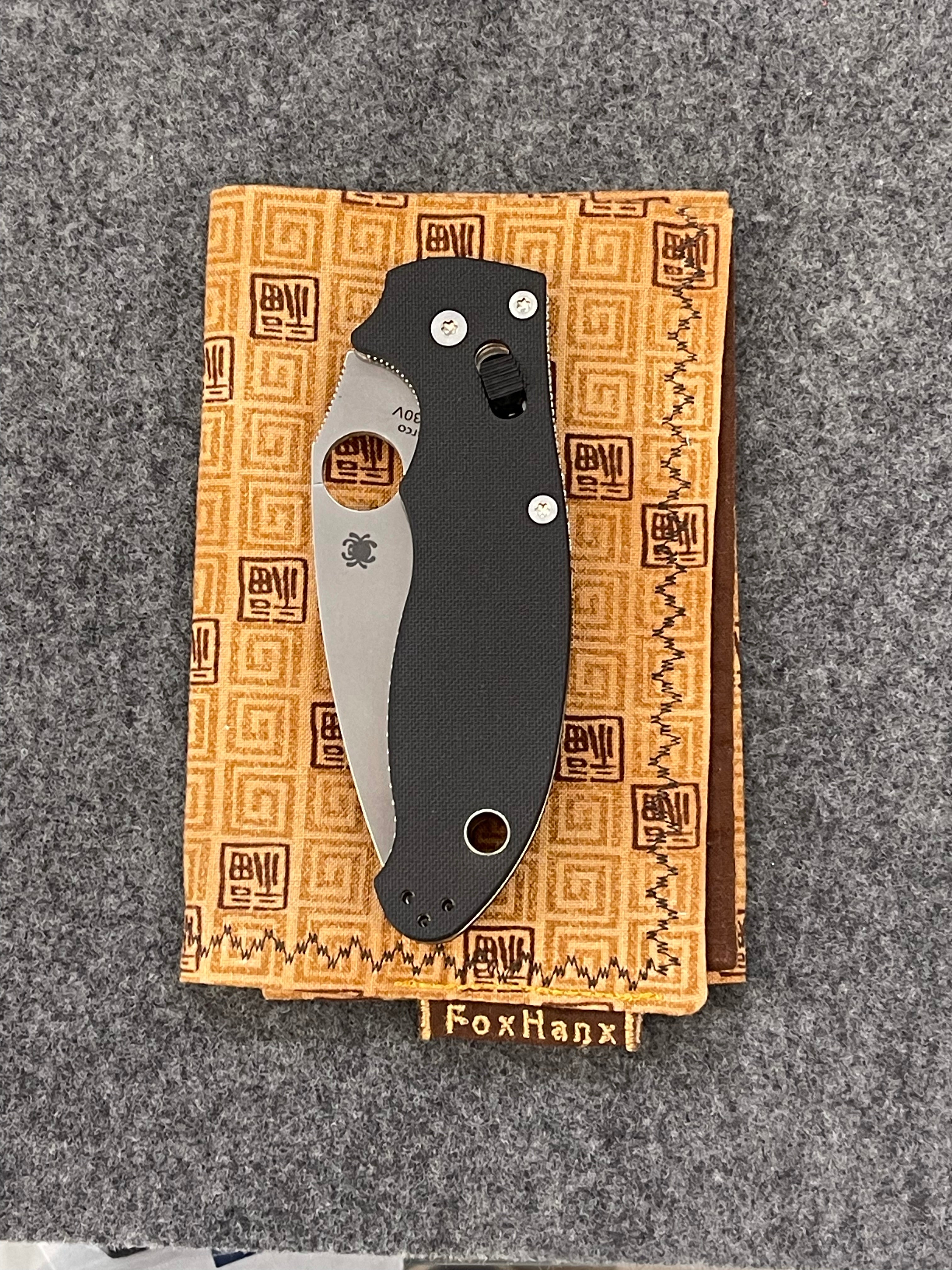 Spyderco Manix 2 Black G10 C101GP2