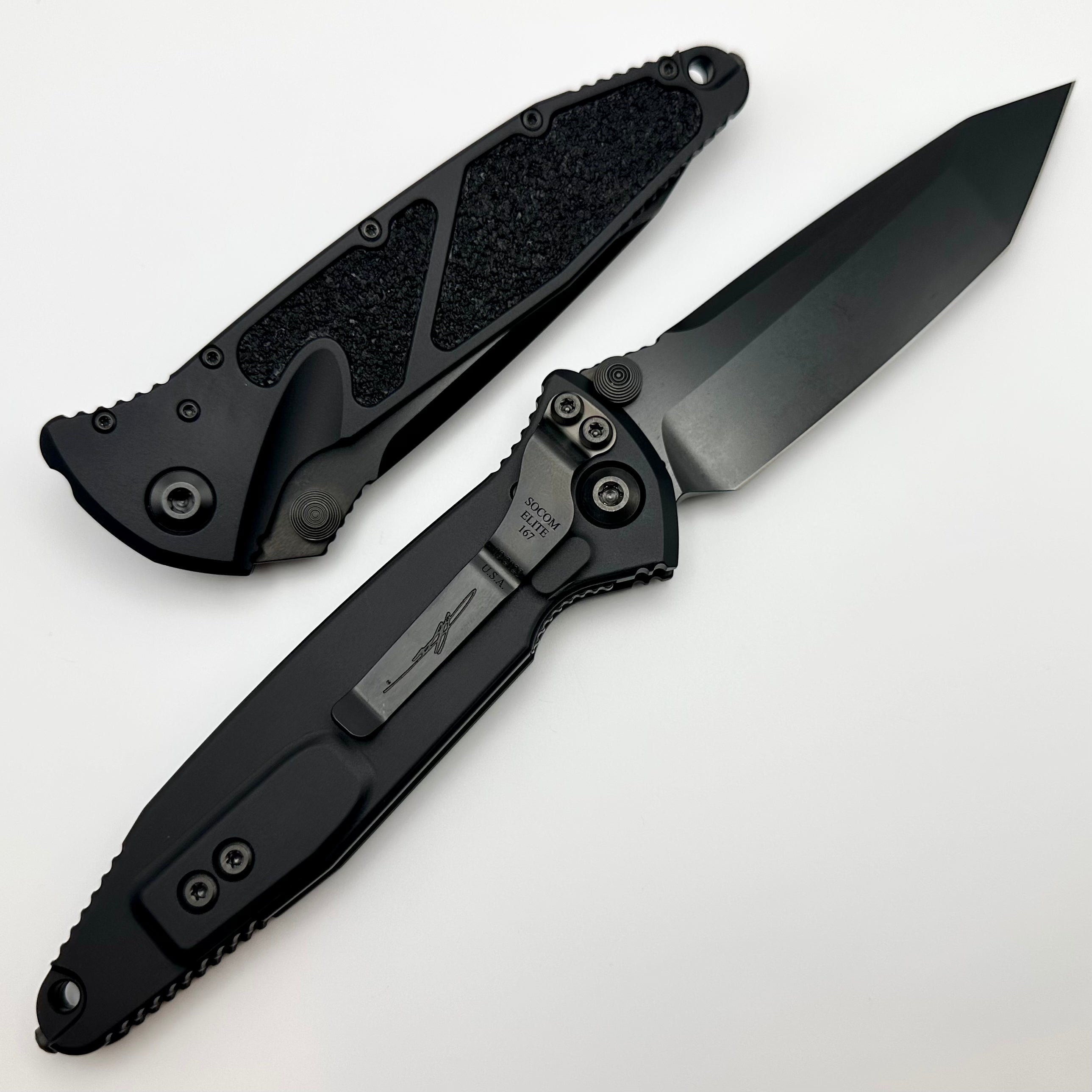 Microtech Socom Elite Tanto Edge Manual Shadow 161-1DLCTSH ONE PER HOUSEHOLD