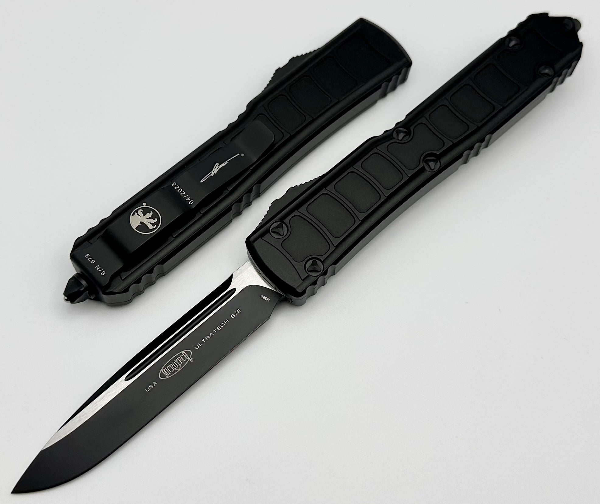 Microtech Ultratech 2 II Tactical Single Edge Signature Series 121II-1TS