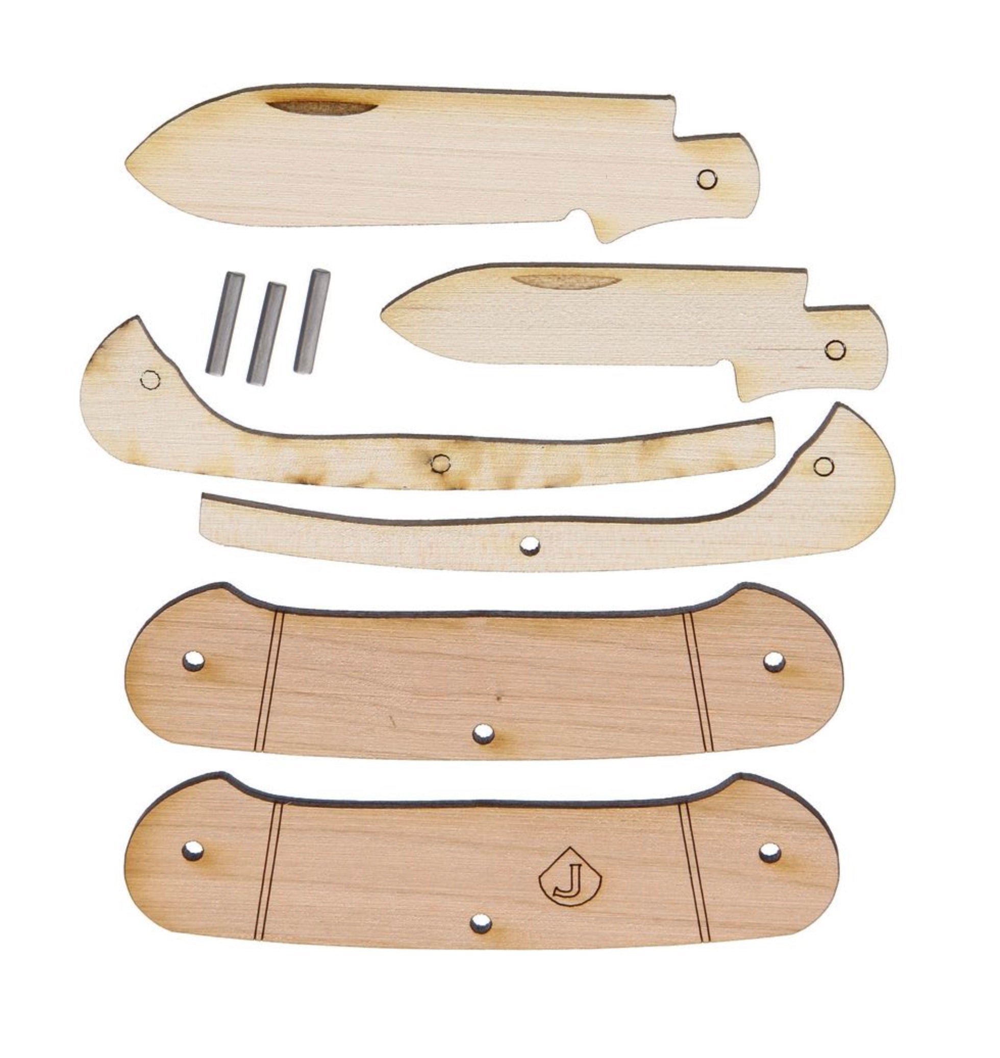 JJ's Wooden Two Blade Canoe Kit JJ5