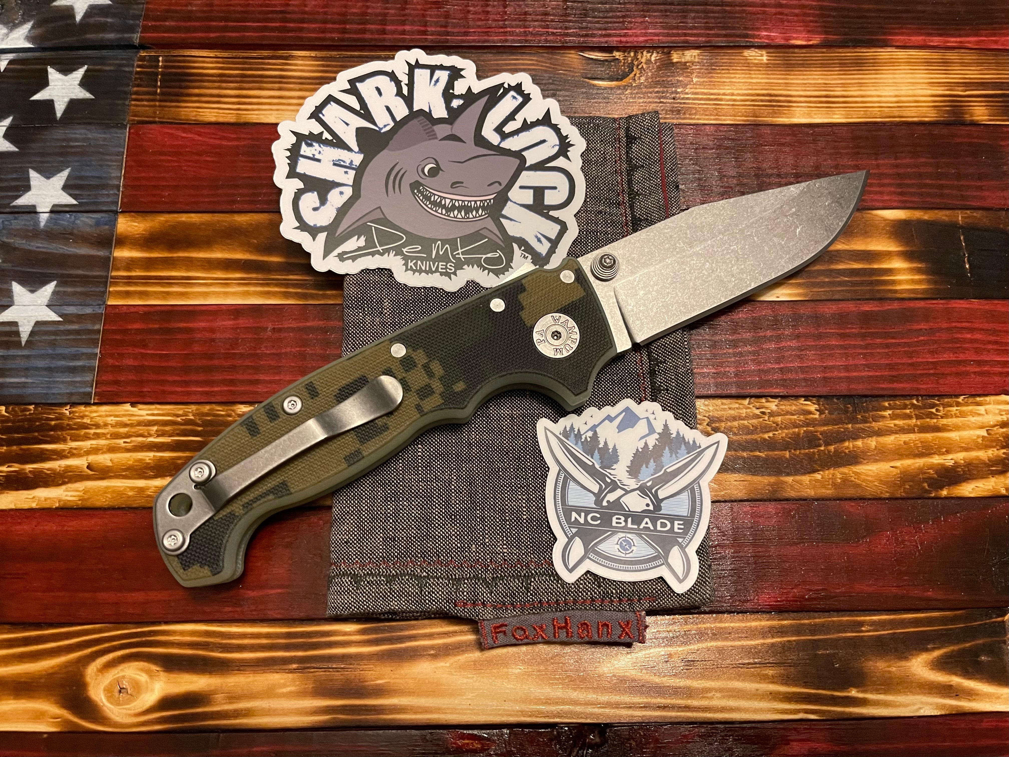 Demko Knives MG AD20 Camo G10 20CV