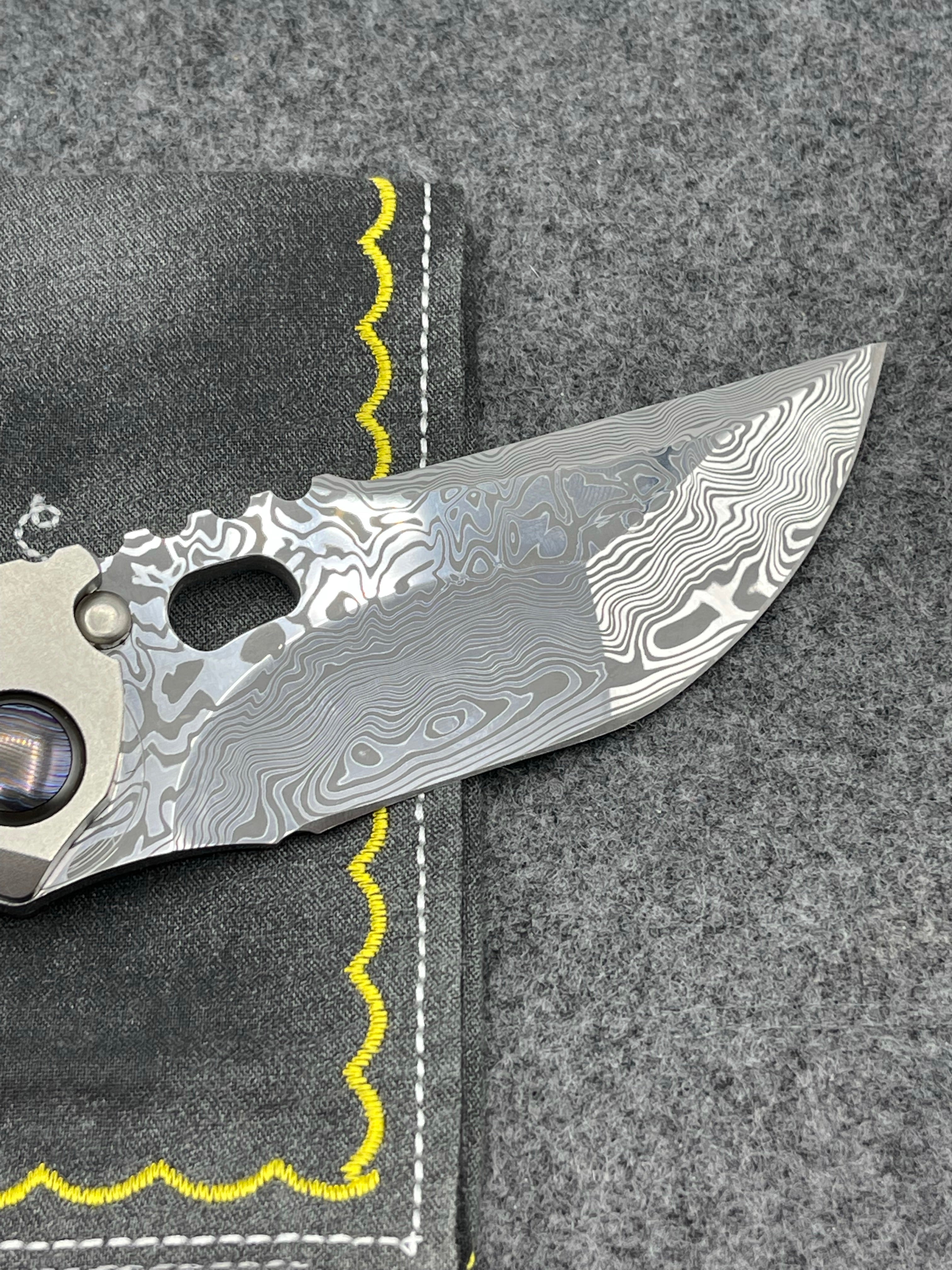 Dalibor Bergam Custom Oberon Damasteel Daltanium