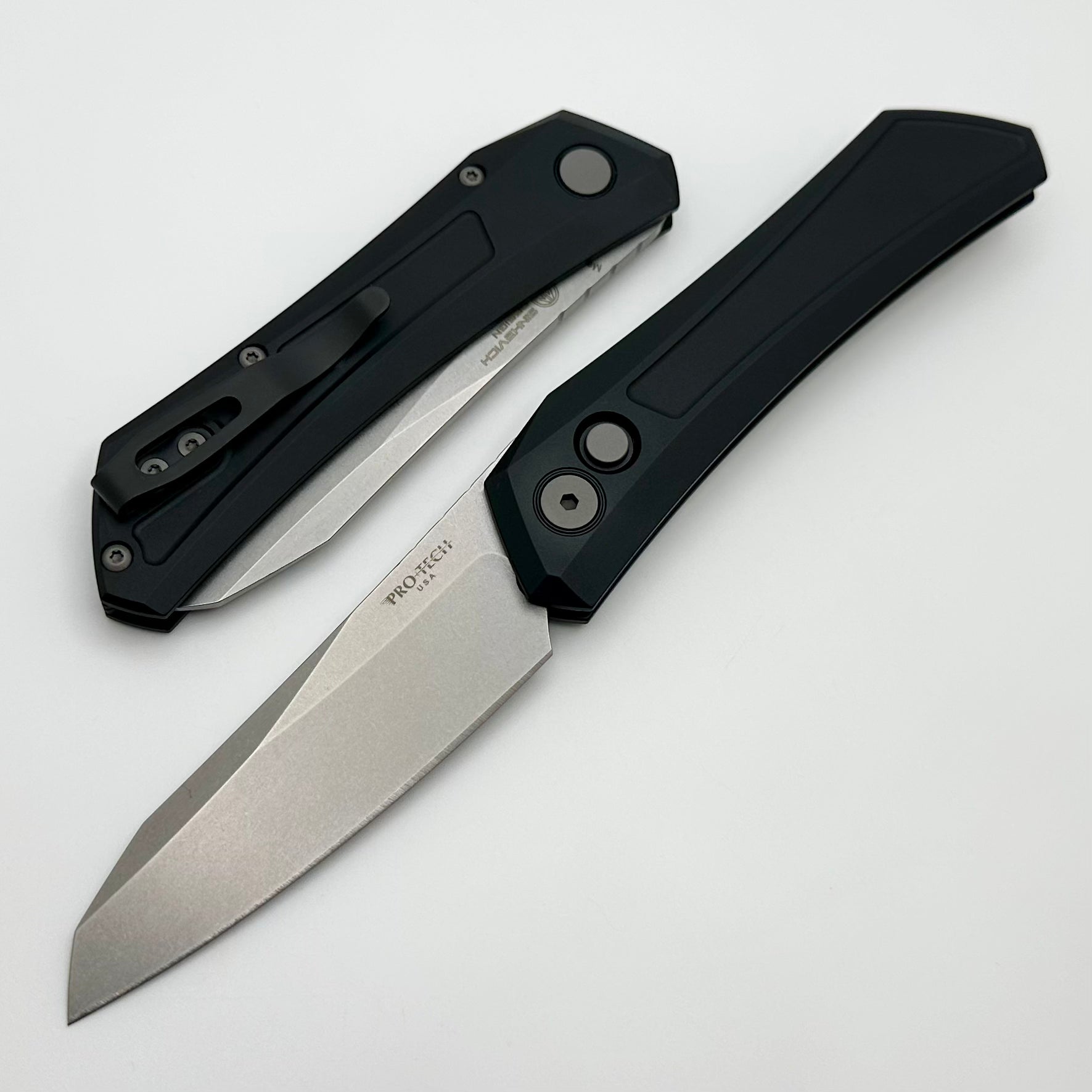 Pro-Tech Oligarch Black Aluminum Handle w/ MagnaCut DS101