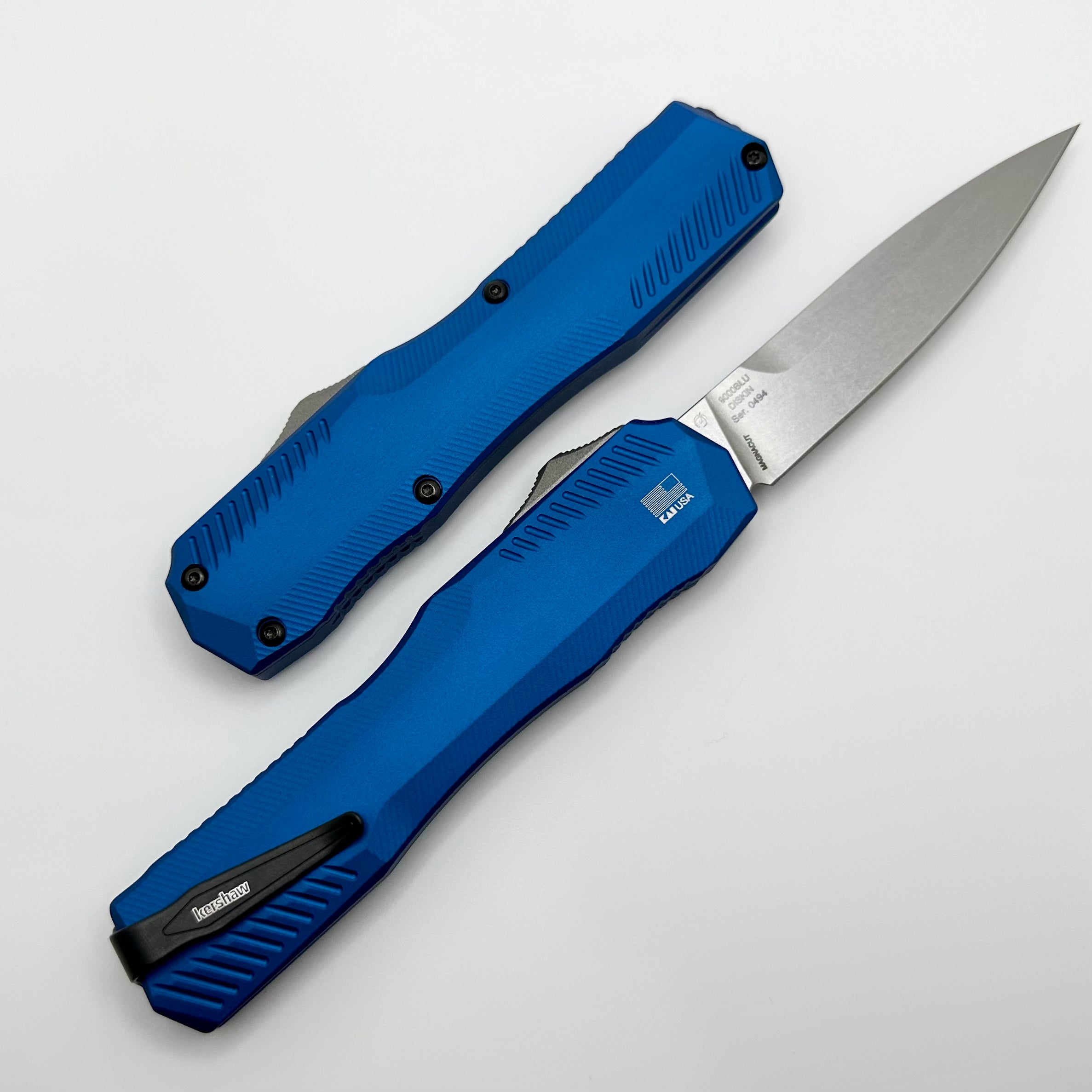 Kershaw Livewire Blue Aluminum & MagnaCut 9000BLU