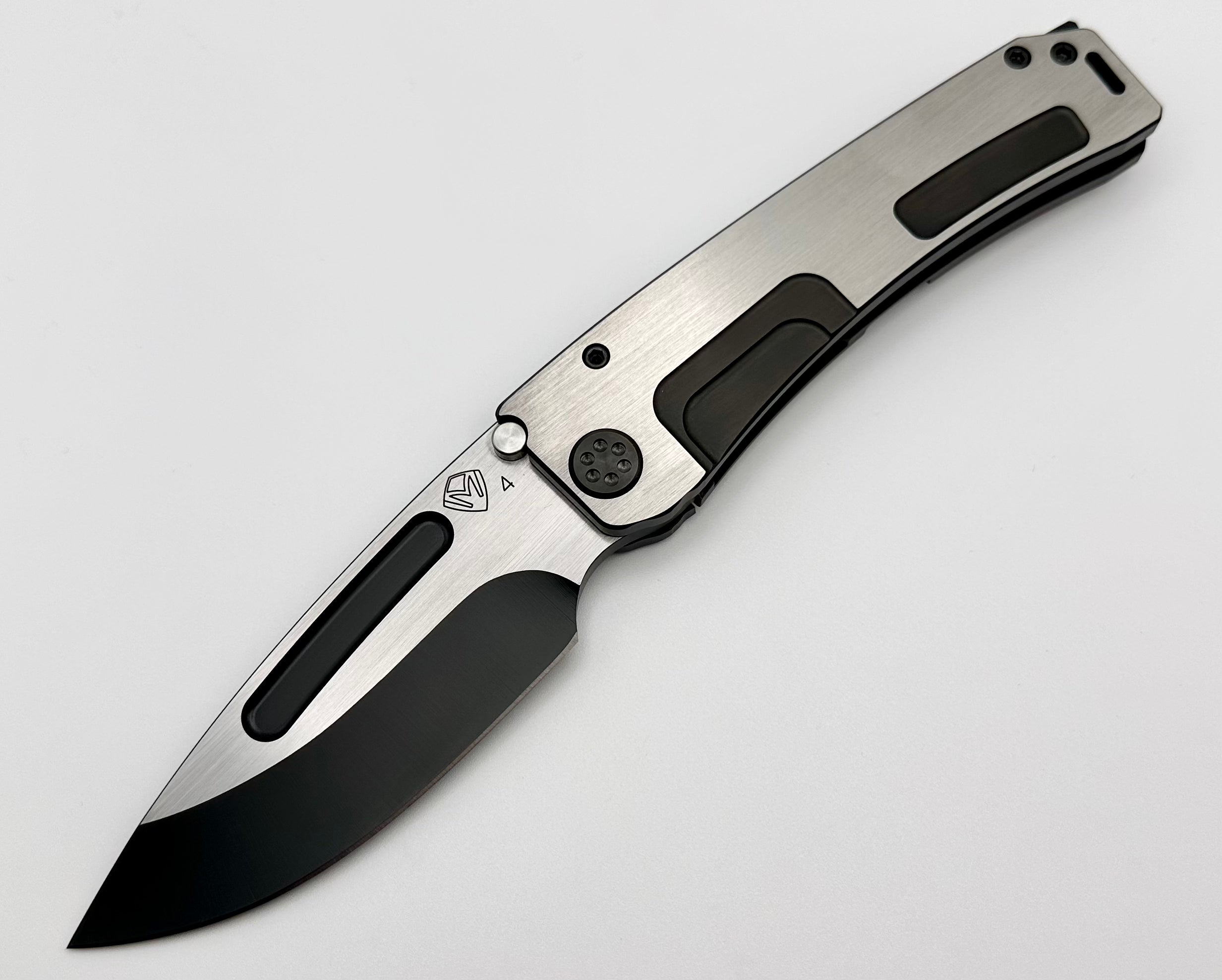 Medford Marauder H Two Tone S45 PVD & Satin Blade w/ PVD Faced Satin Handles & PVD Hardware/Clip