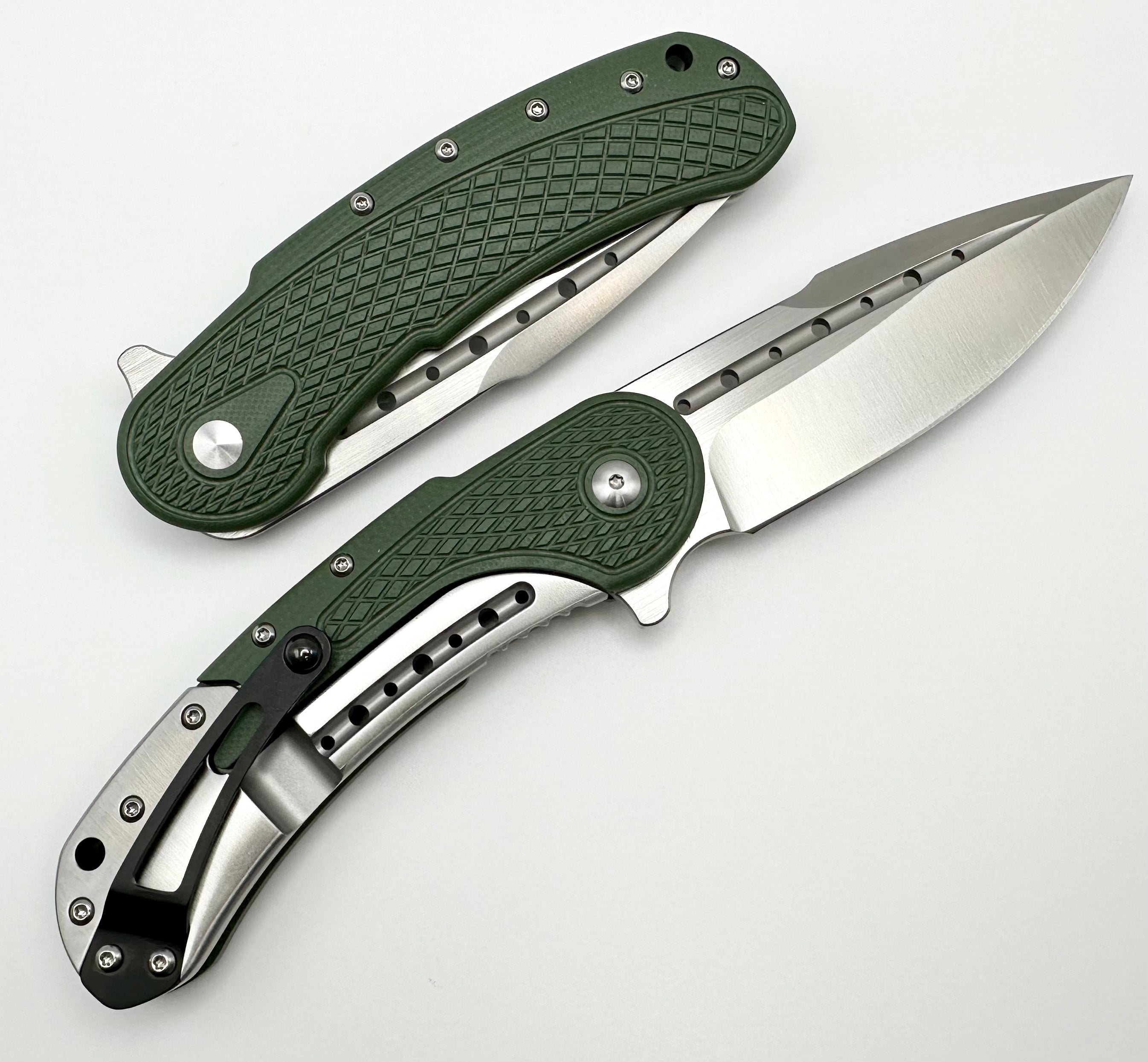 Begg Knives Bodega OD G-10 & D2 BG012