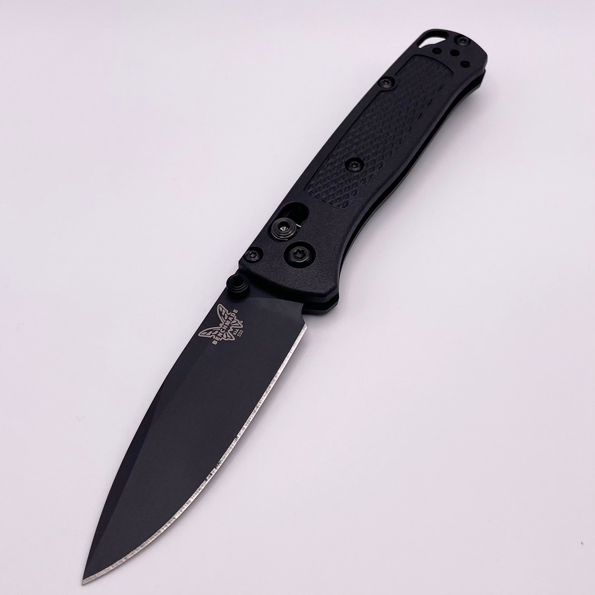 PRE OWNED Benchmade Mini Bugout CF-Elite & Cerakote S30V 533BK-2