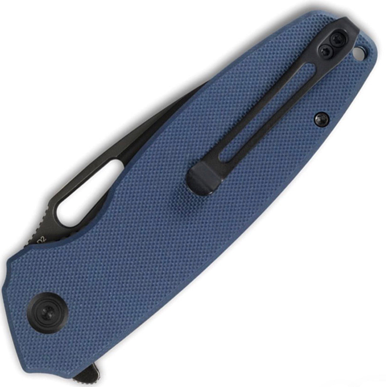 Kubey Tityus Blue G-10 Handles & Black D2 KU322F