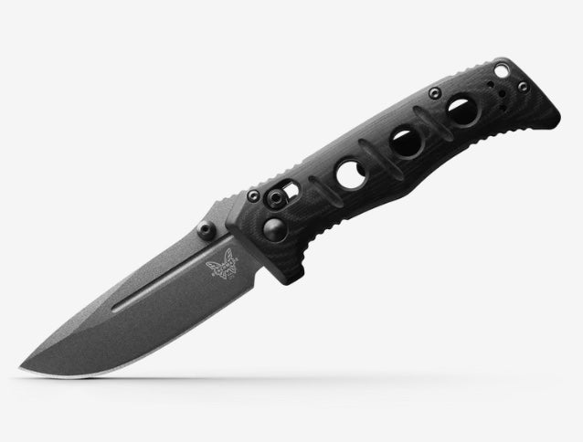 Benchmade Mini Adamas Black G-10 & Cruwear 273GY-1