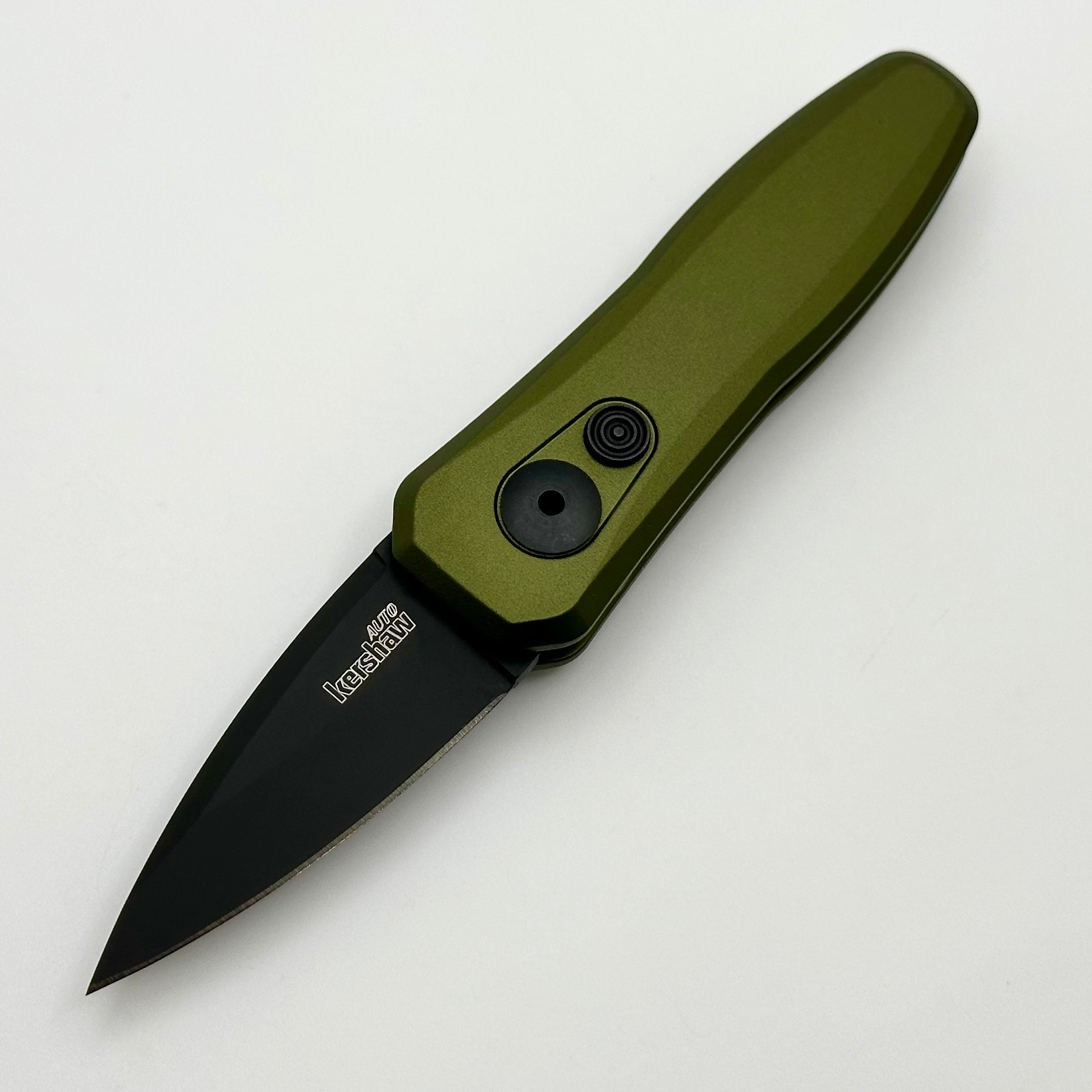 Kershaw Launch 4 Olive Aluminum Handles & Black CPM-154 Blade Distributor Exclusive 7500OLBLK