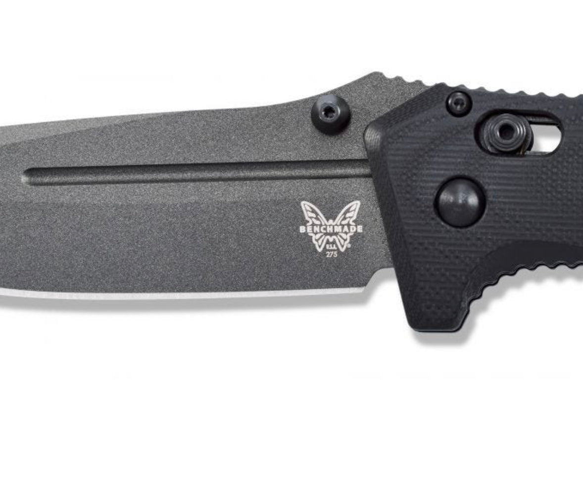 Benchmade Adamas 275GY-1 Black G10 & Tungsten Grey Cruwear