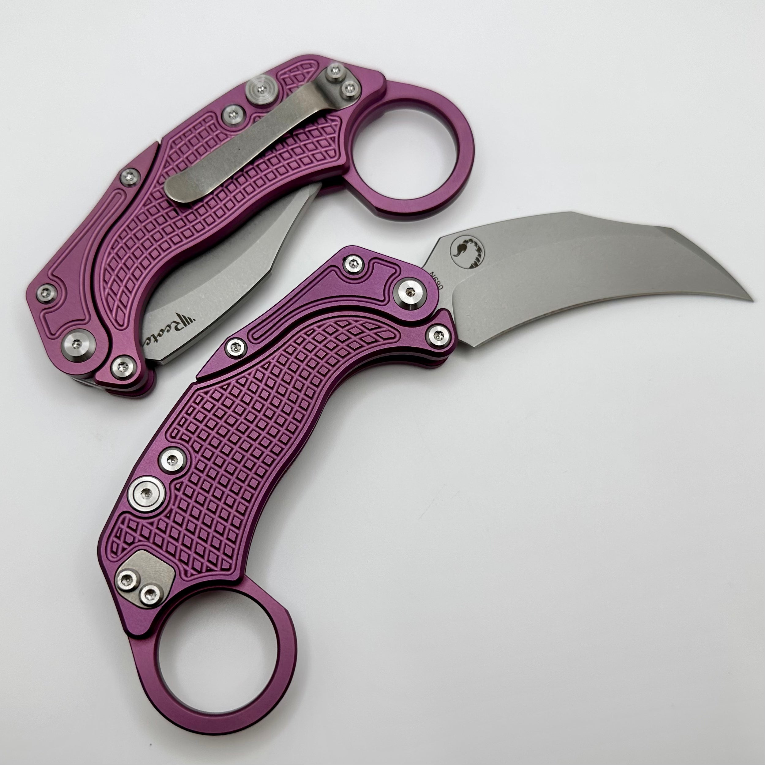 Reate EXO-K Aluminum Oxidized Purple w/ Stonewash N690