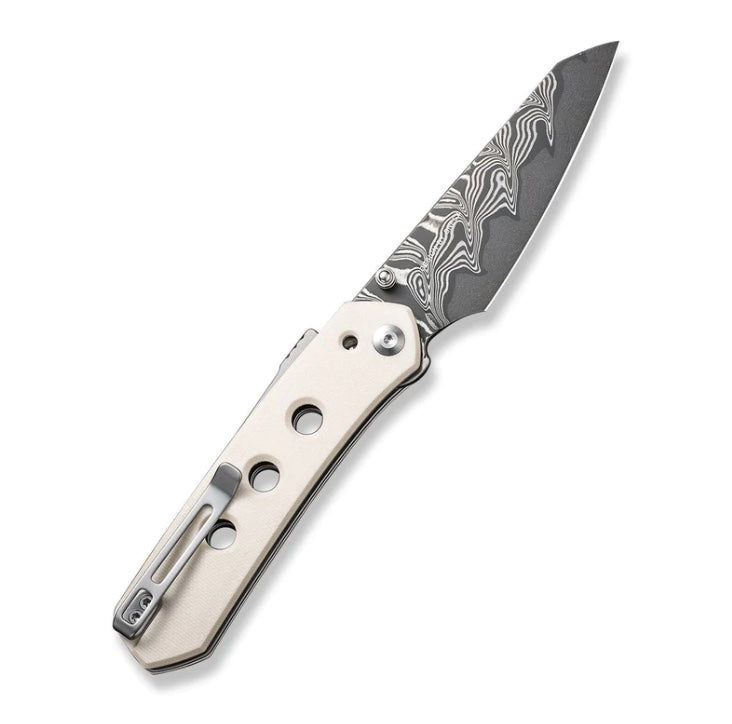 Civivi Vision FG Ivory G-10 & Damascus C22036-DS1