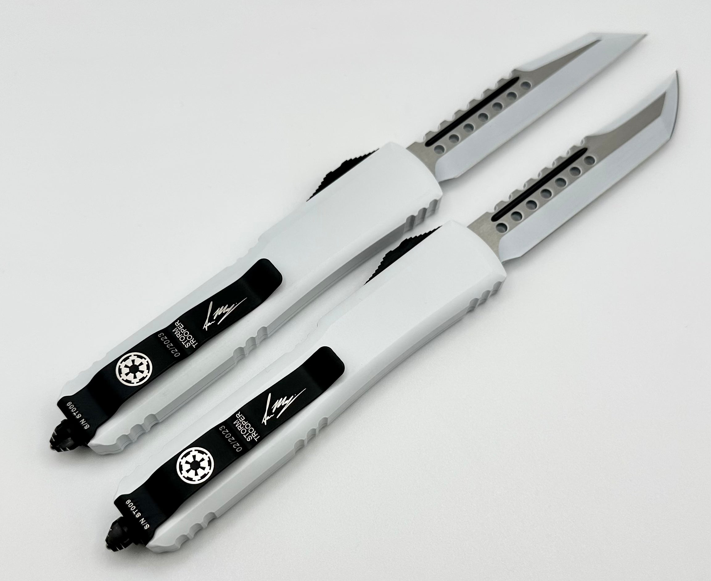 Microtech Ultratech Storm Trooper Hellhound & Warhound Set Signature Series 119-1SETSTDS