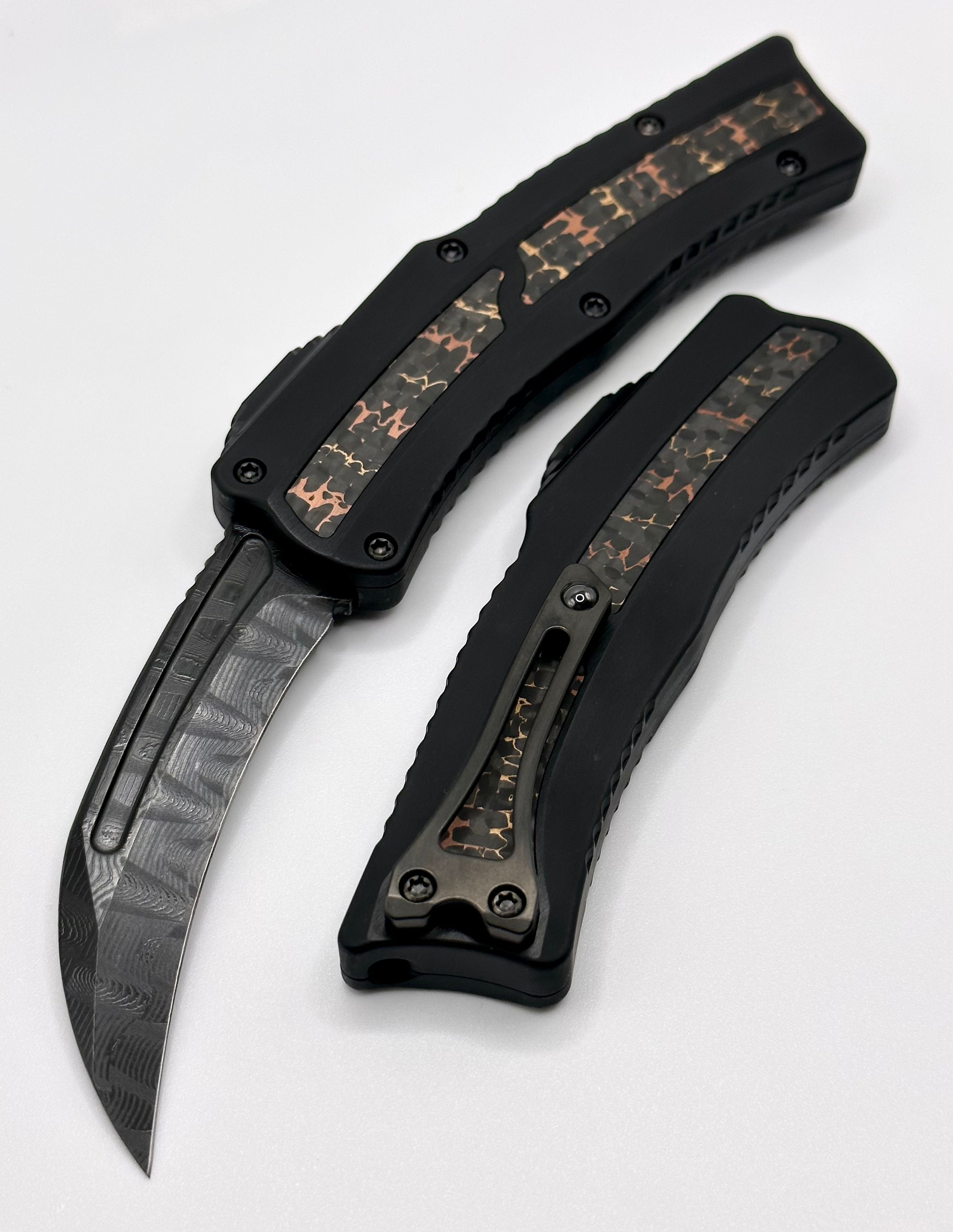 Heretic Custom ROC Vegas Forge DLC & Fat Carbon Snakeskin Inlays