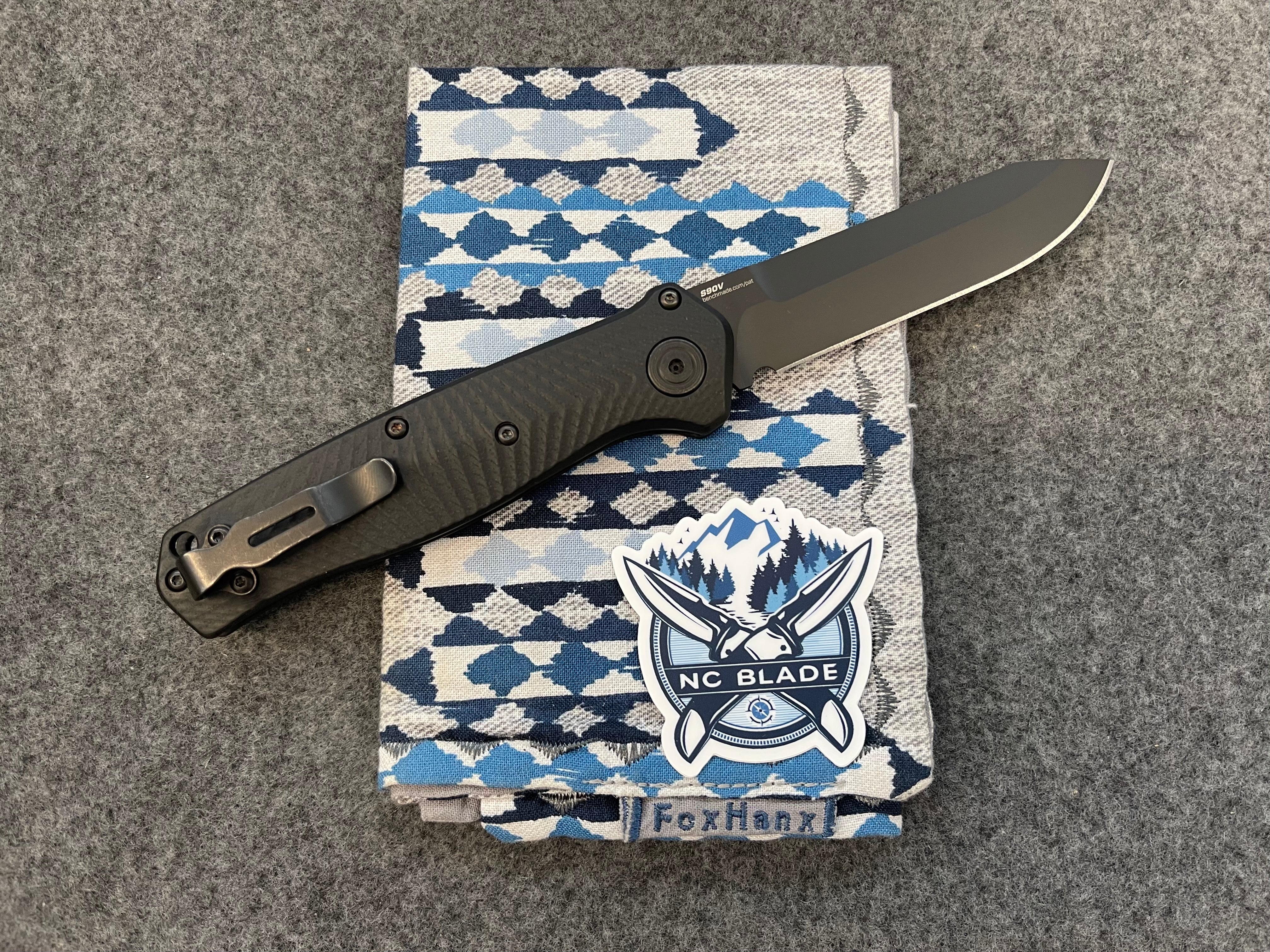 Benchmade Mediator Black G-10 & Black S90V 8551BK