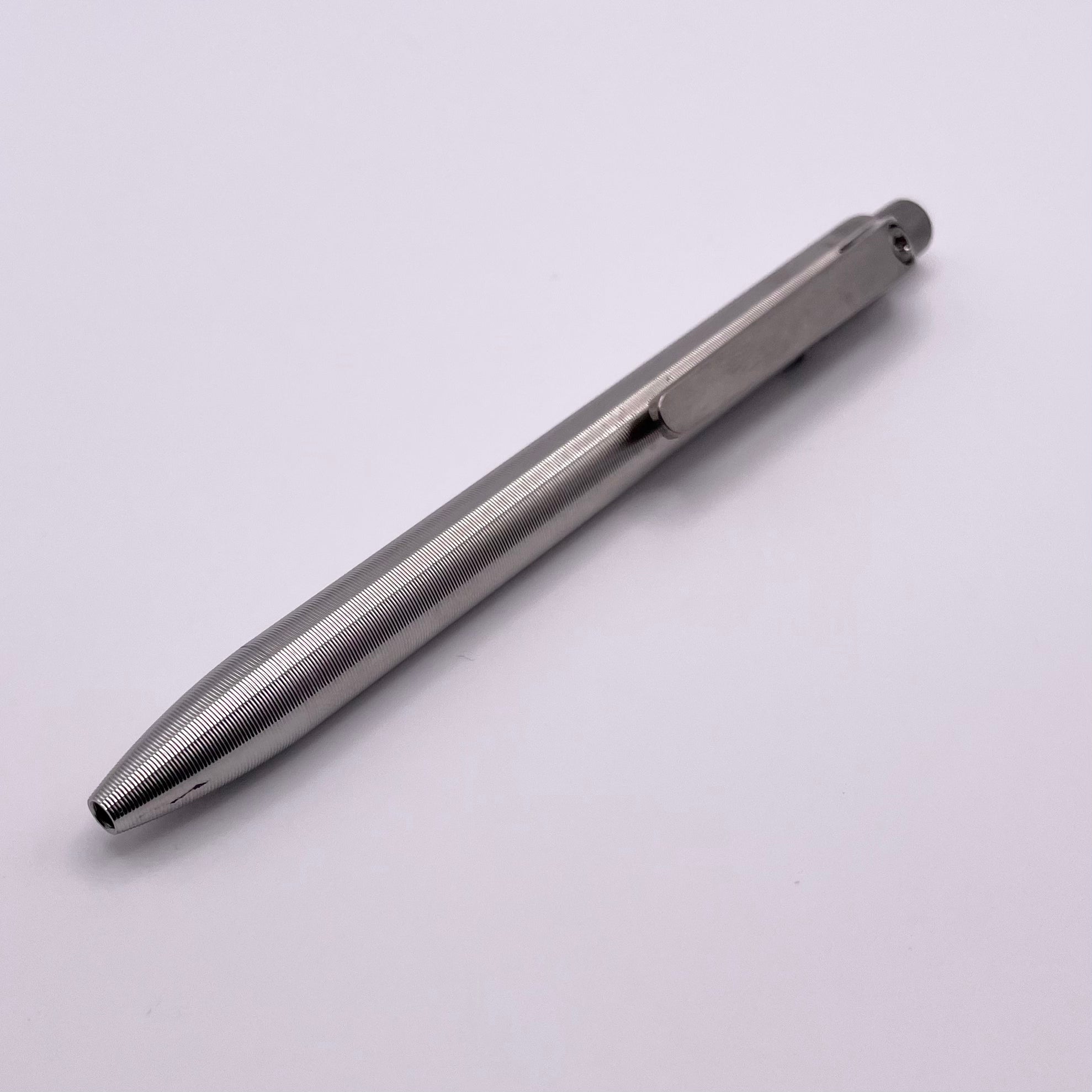 Tactile Turn Titanium Slim Side Click Pen Mini 4.6 Pre Owned