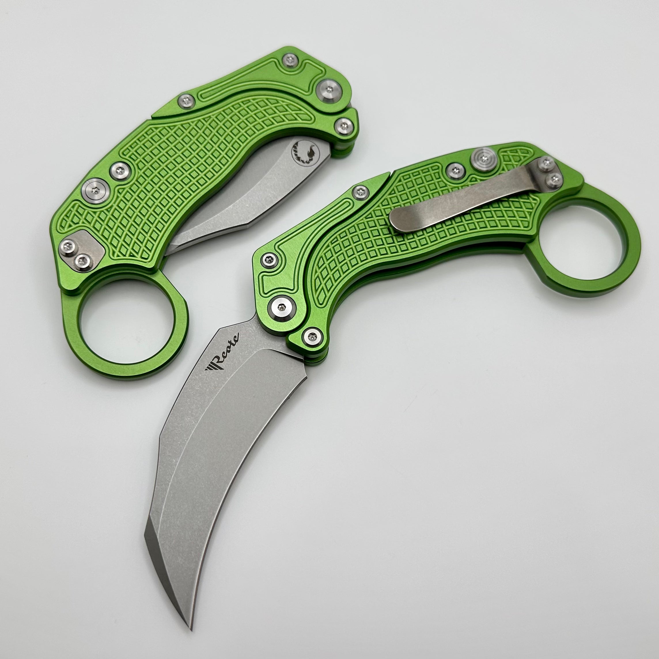 Reate EXO-K Aluminum Oxidized Green w/ Stonewash N690