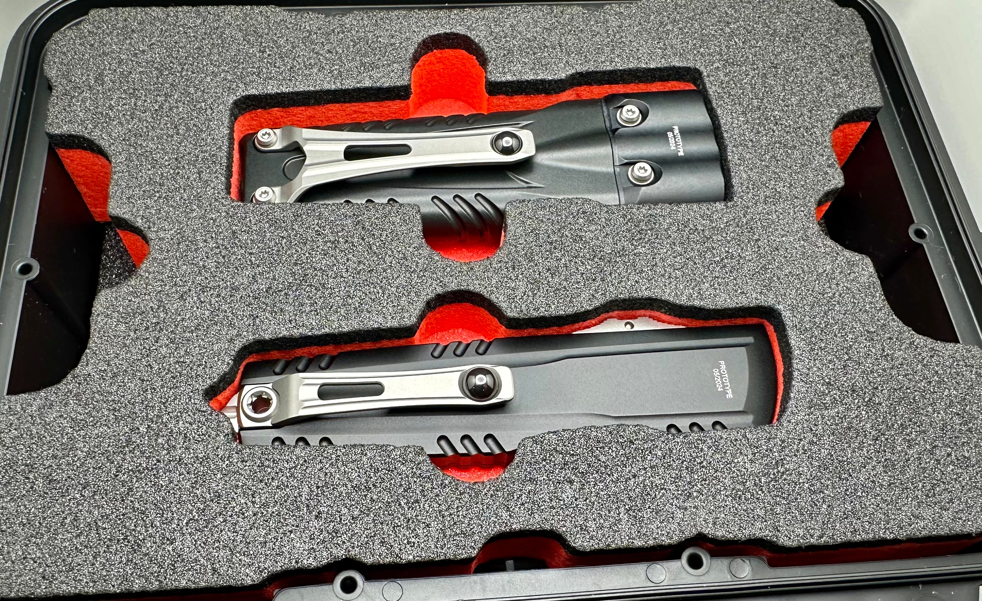 Microtech Luminary & Surefire Stiletto Pro II Prototype Set