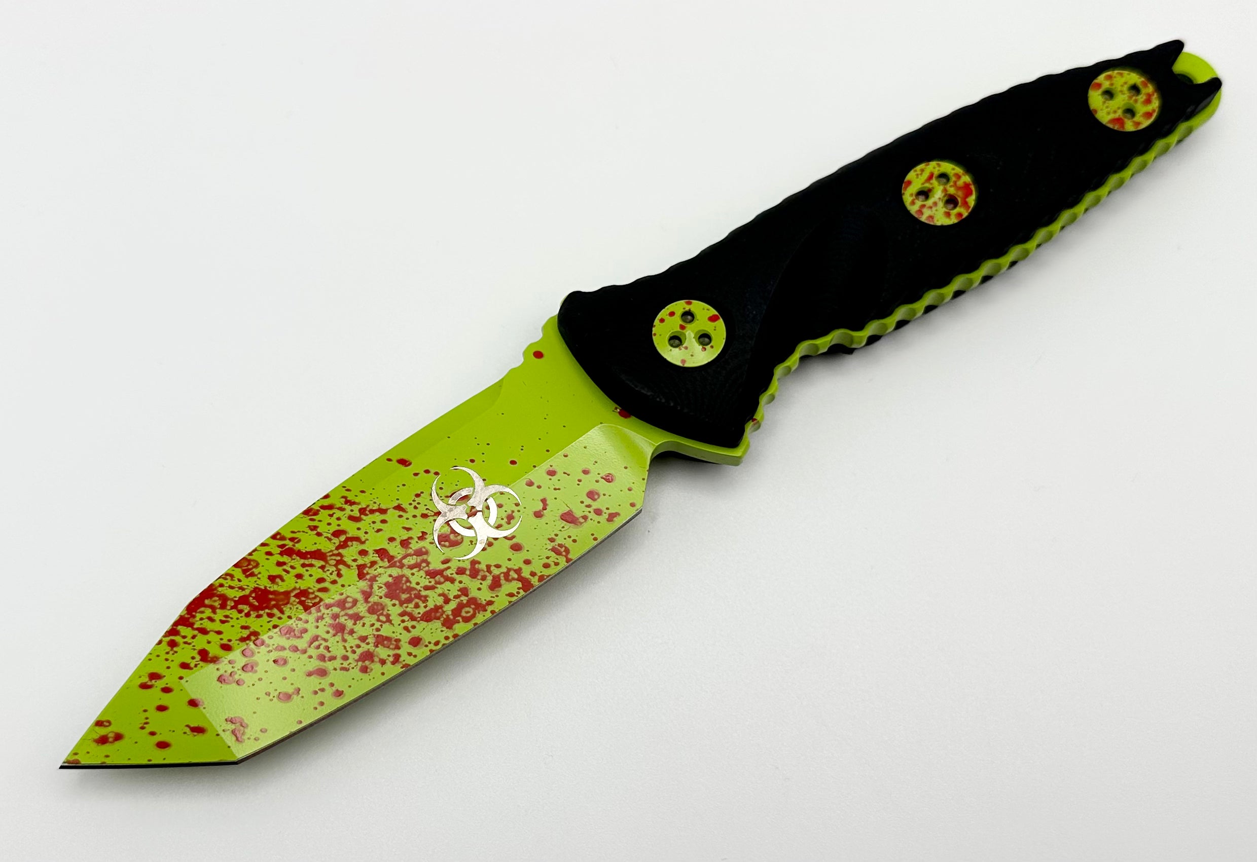 Microtech Socom Alpha Mini Tanto Zombie Tech 114M-1Z