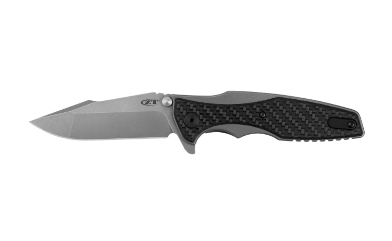 Zero Tolerance 0393GLCF ZT0393GLCF Glow in the Dark Carbon Fiber Flipper 20CV