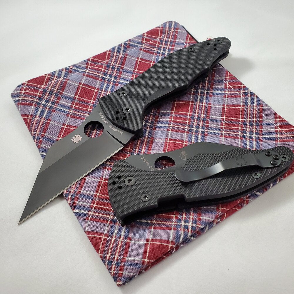 Spyderco Yojimbo 2 Black G-10 & DLC S30V C85GPBBK2