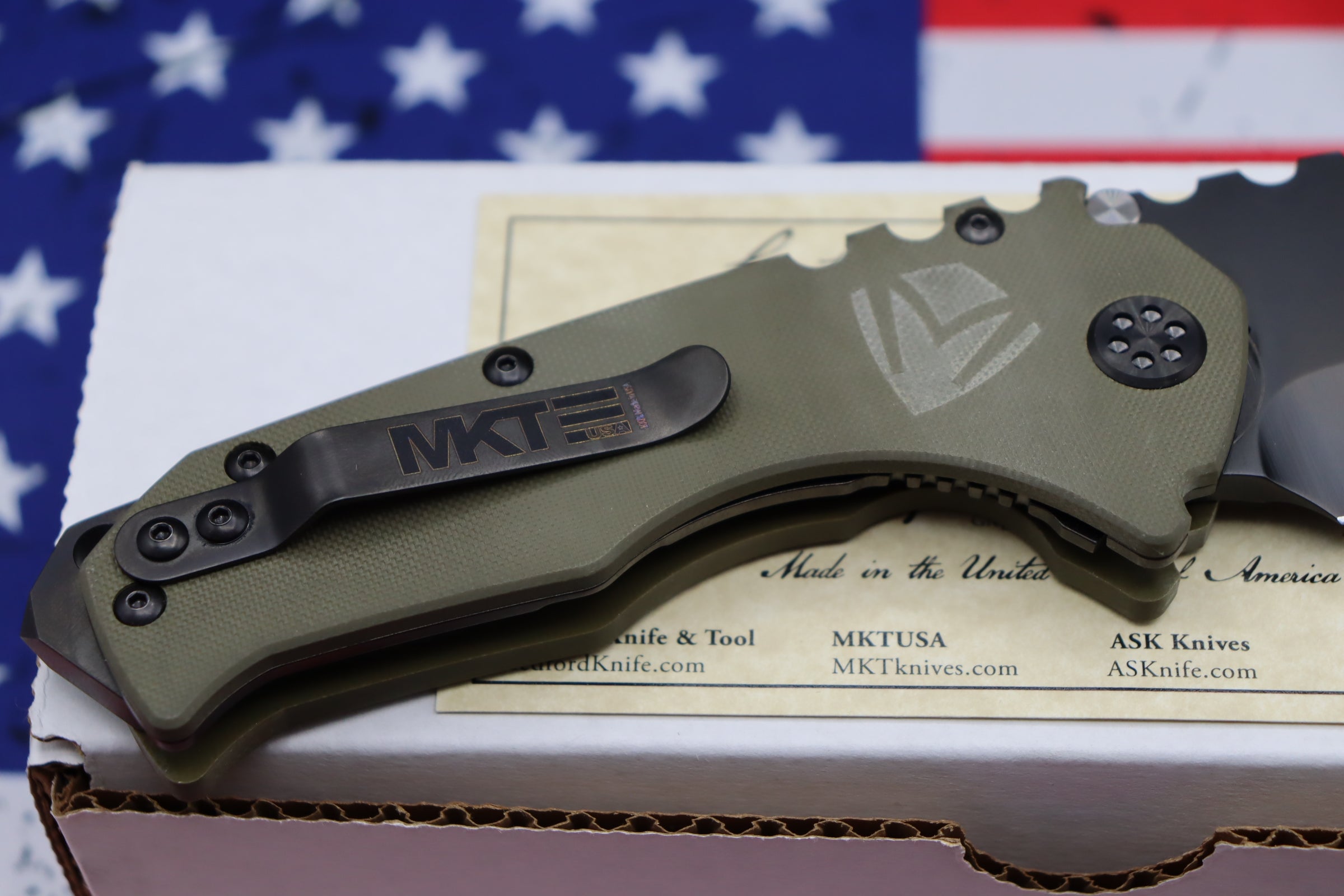 Medford Scout Praetorian M&P OD Green G10