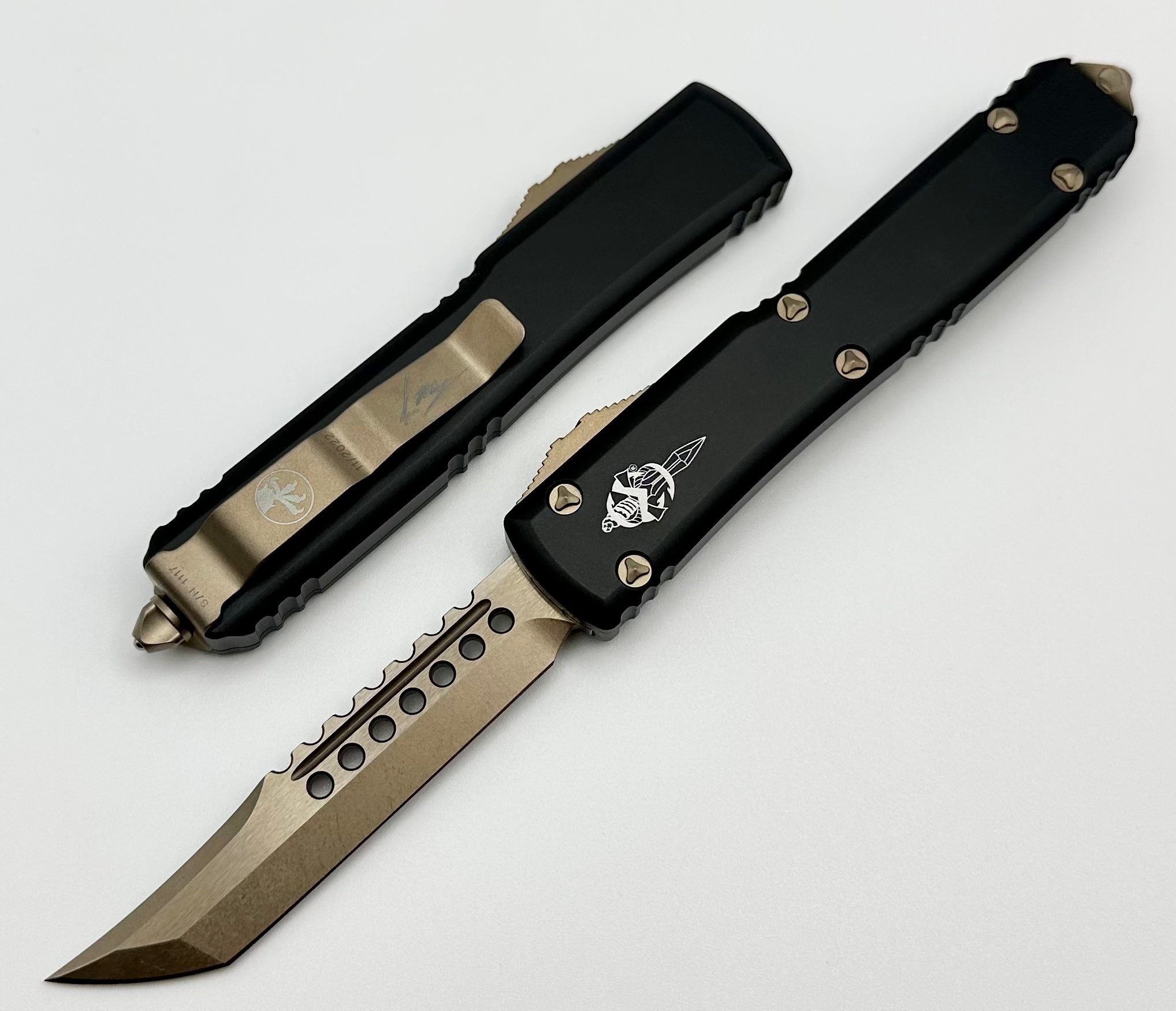 Microtech Ultratech Hellhound Bronze Standard & Black 119-13S