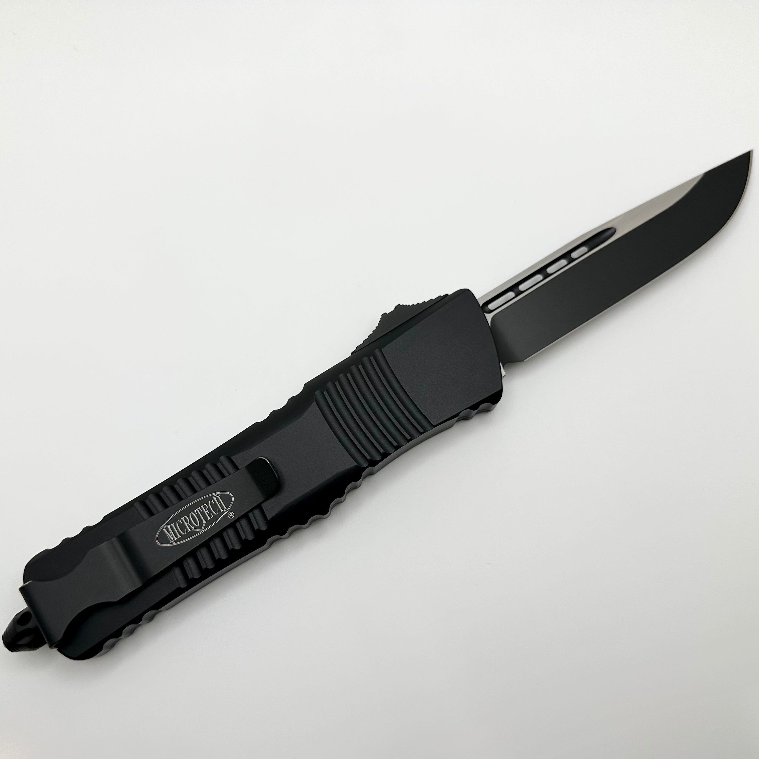 Microtech Combat Troodon Single Edge Black Tactical Standard 143-1T PRE OWNED