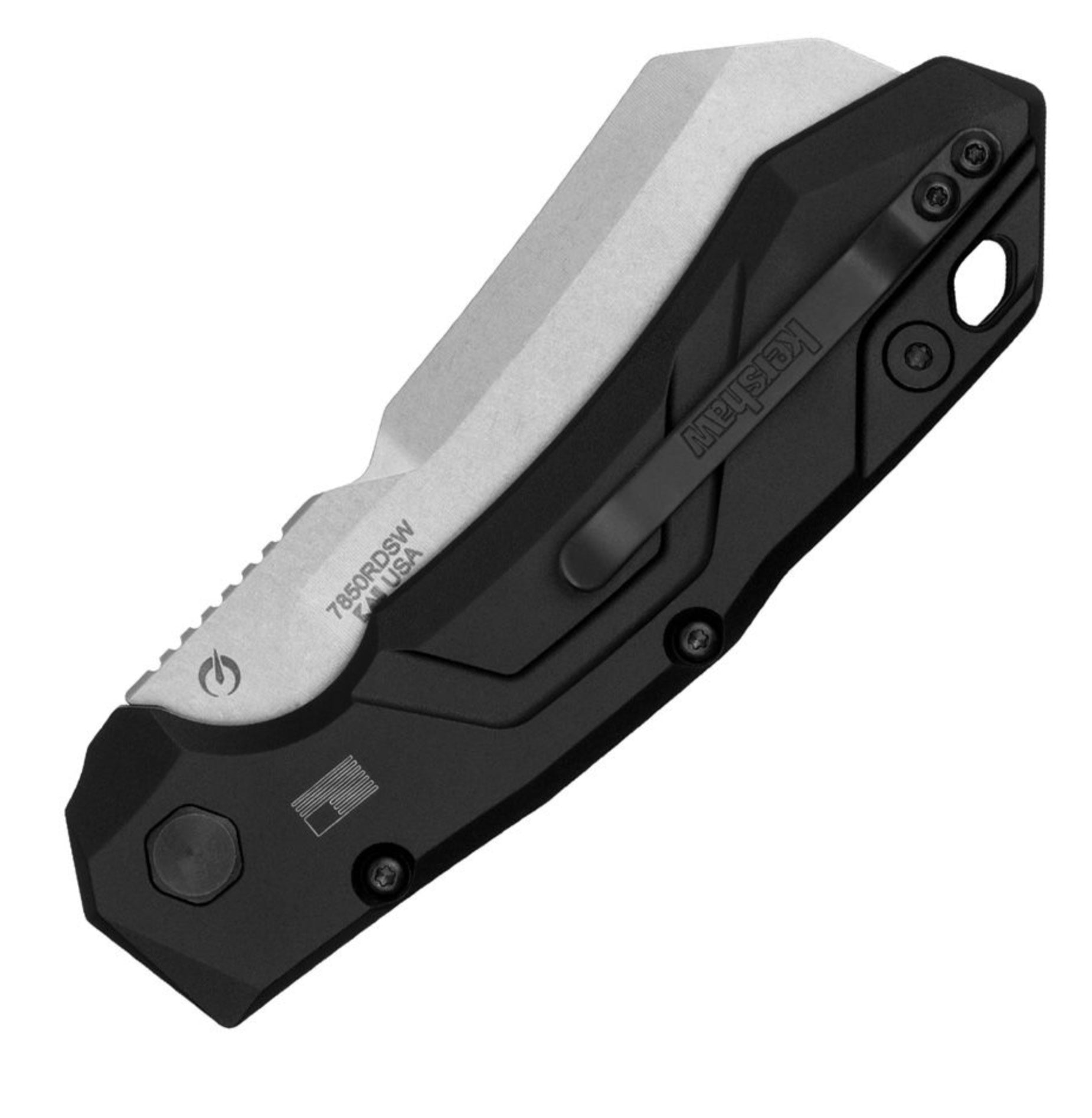 Kershaw Launch 14 CPM-154 & Black/Red Carbon Fiber 7850RDSW