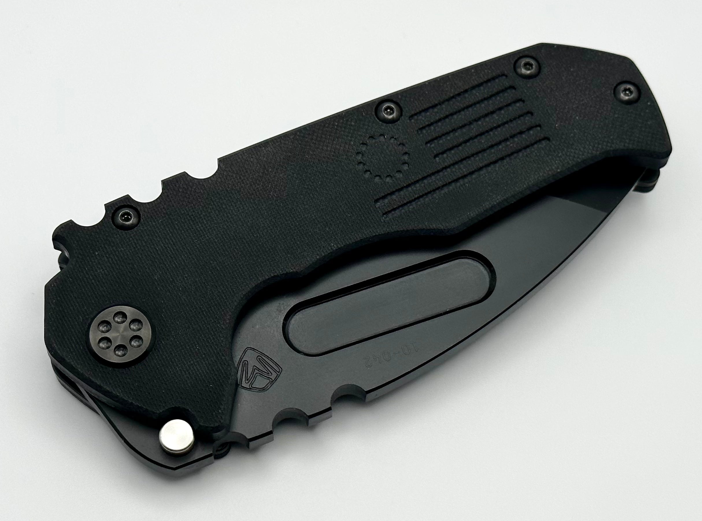 Medford Scout Praetorian Black G10 & D2 PVD Tanto