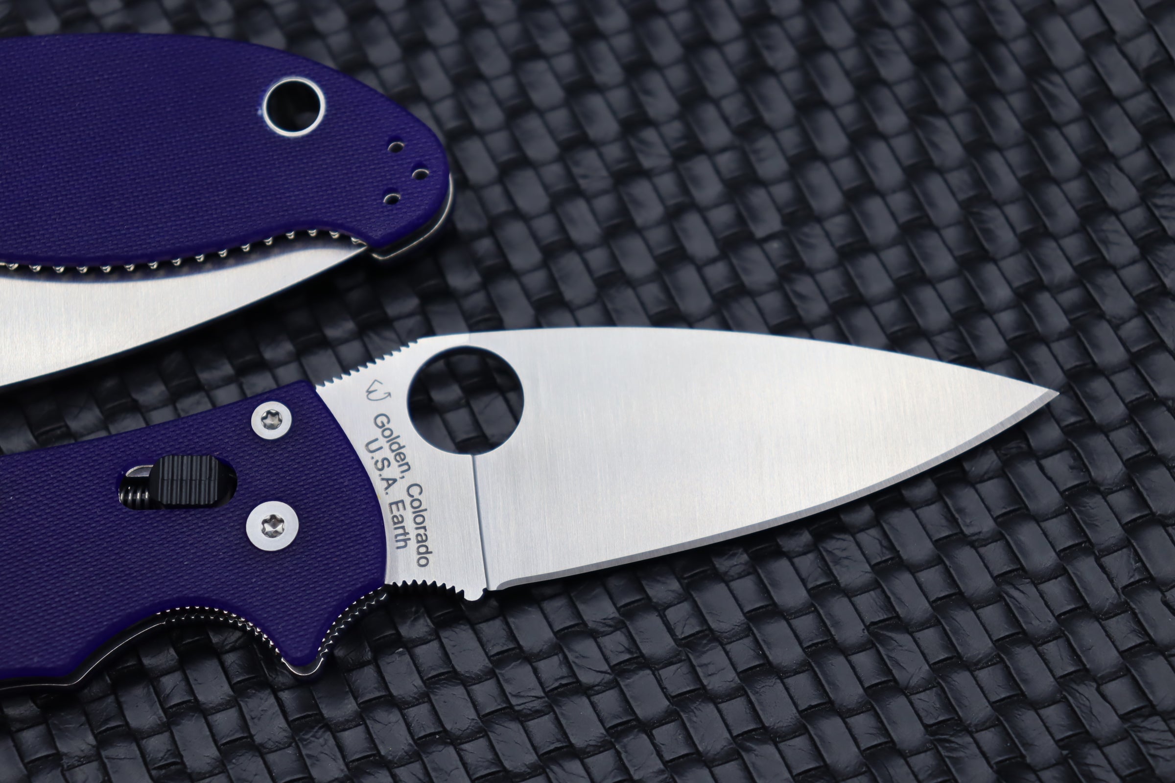 Spyderco Manix 2 Dark Blue G-10 & S110V C101GPDBL2