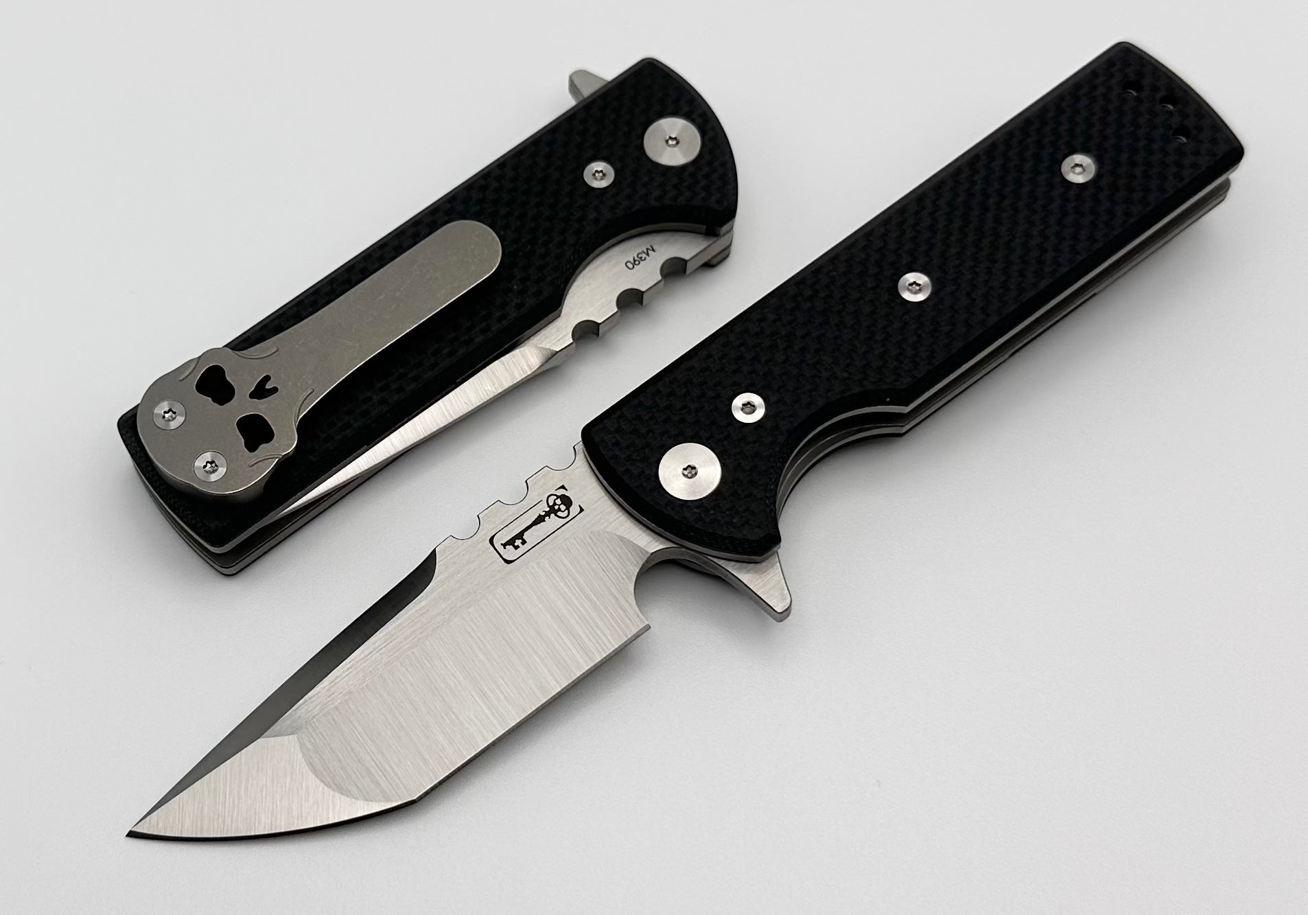 Chaves Knives T.A.K Ambidextrous Knife TAK Tanto Black G10