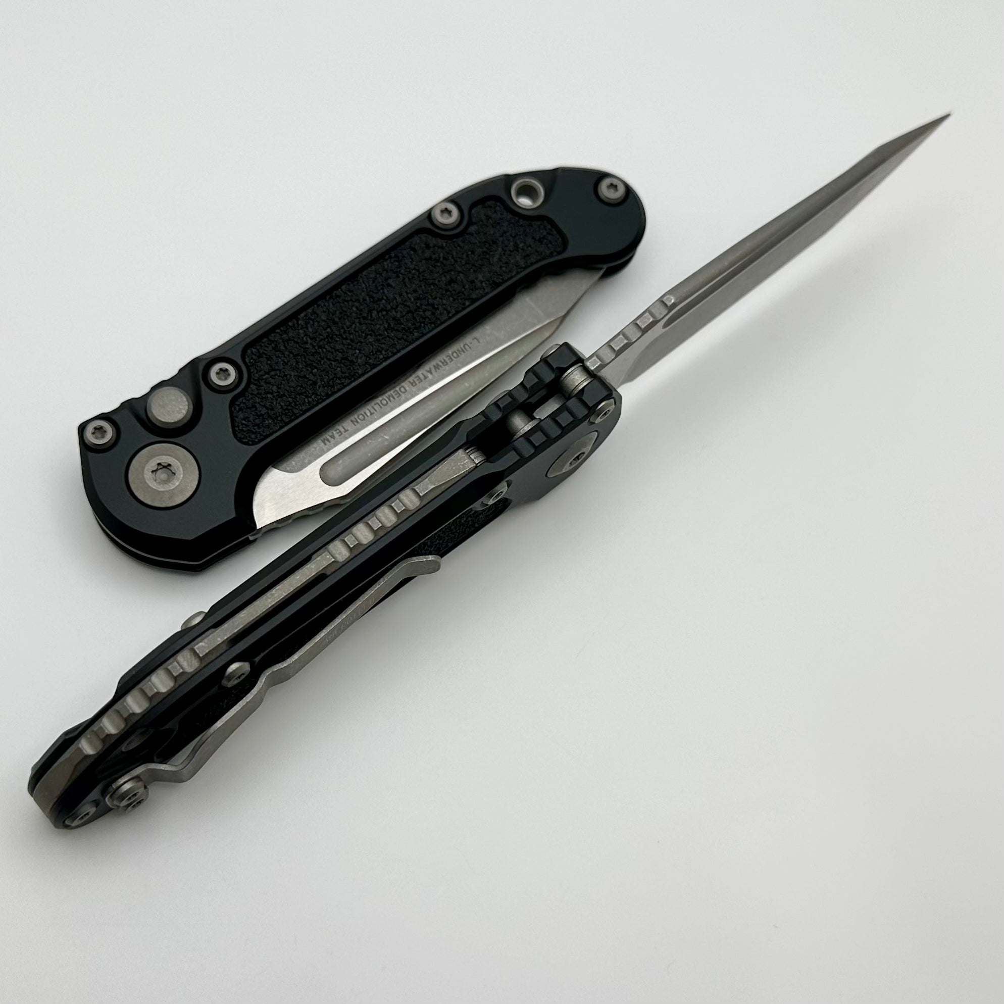 Microtech Knives LUDT Gen III Apocalyptic Tanto w/ Black Handle 1136-10AP